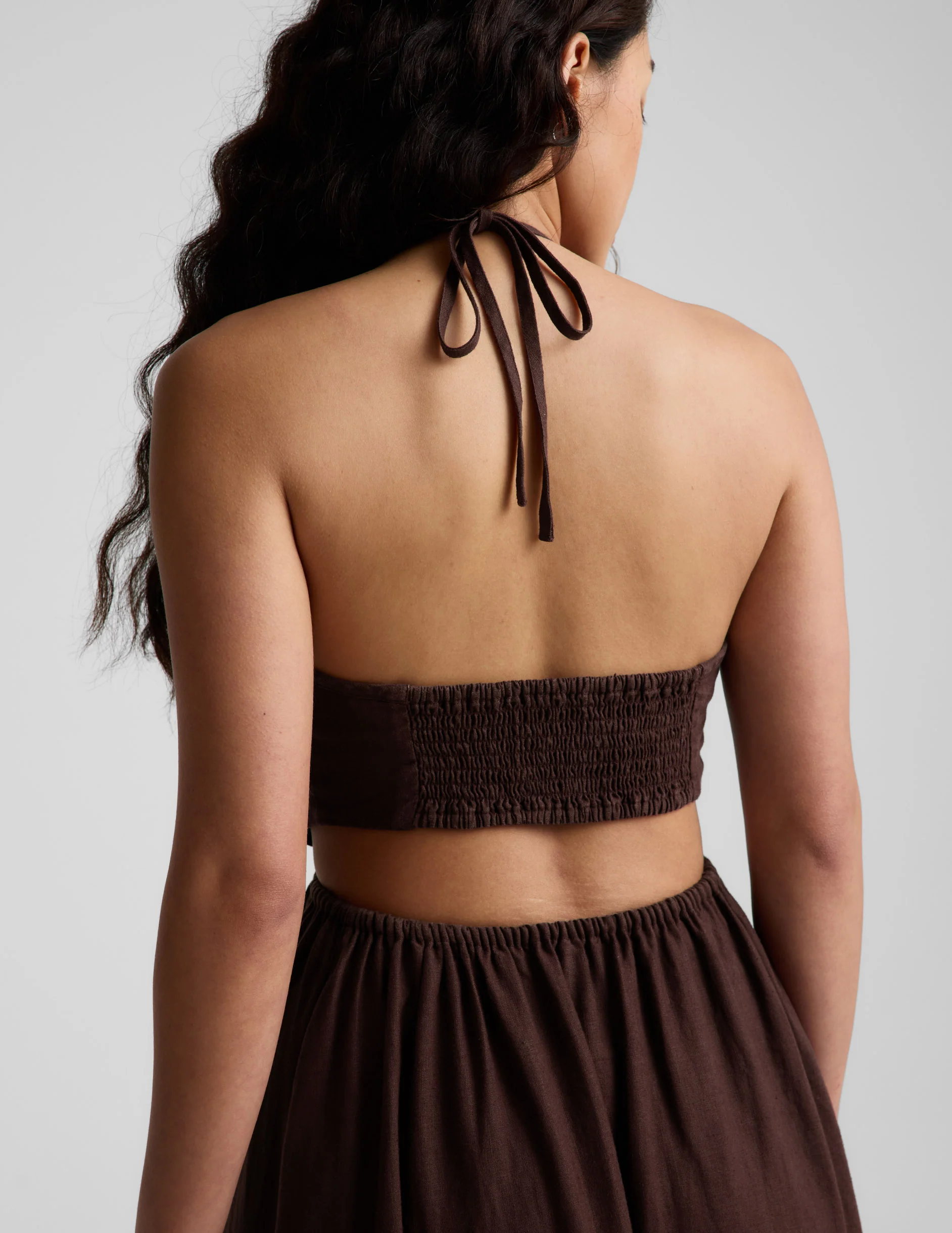 SoftWash Linen Halter Dress - Image 7