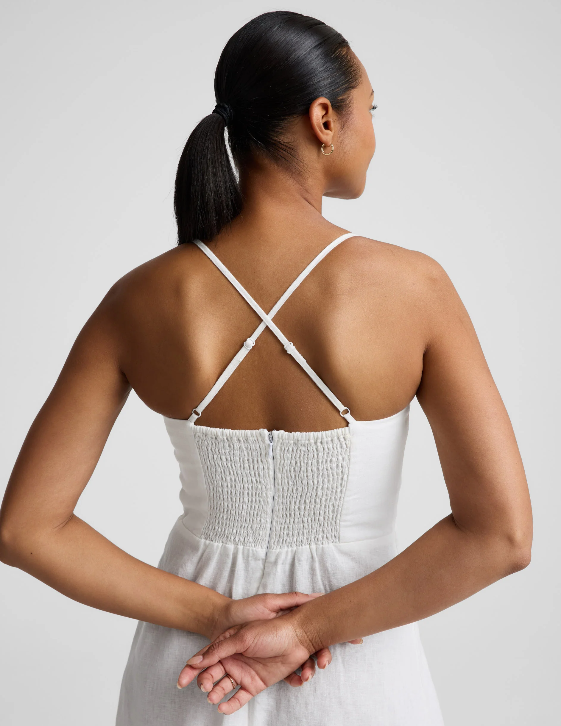 SoftWash Linen Seaside Mini Dress - Image 5
