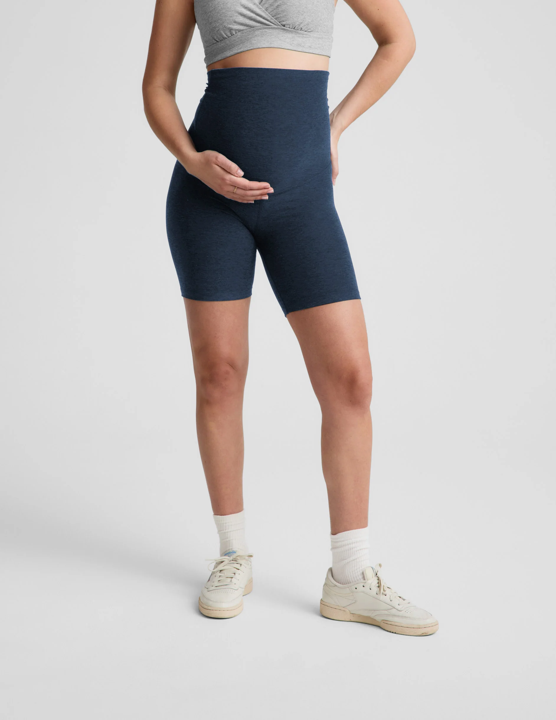 Spacedye™ Cruiser Maternity Biker Short - Image 3