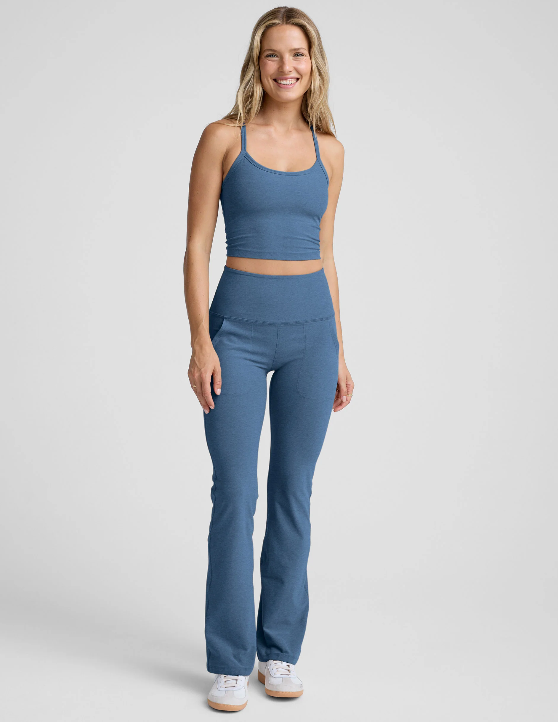 Spacedye™ High Waisted Practice Pocket Bootcut Pant 31"