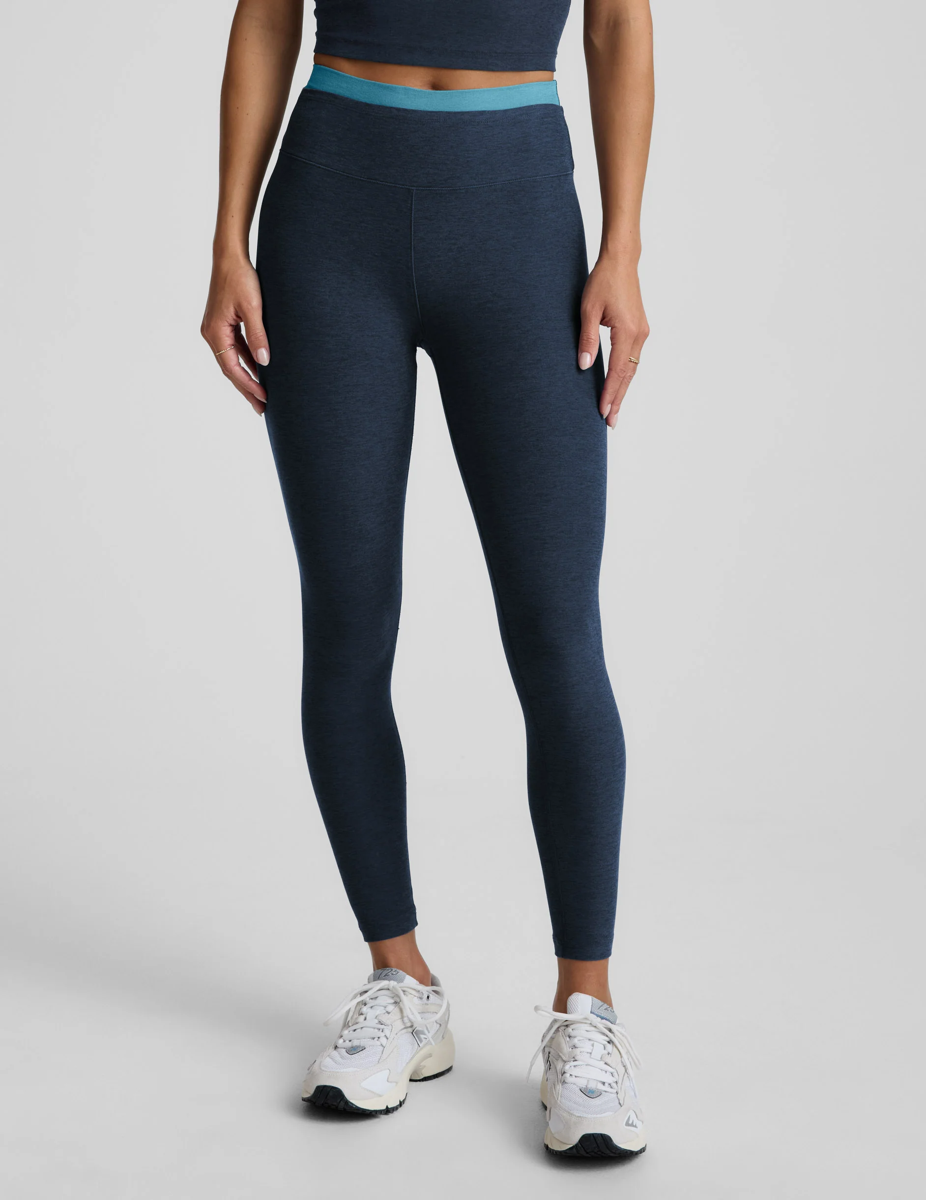 Spacedye™ Layered High Waisted Midi Legging - Image 2