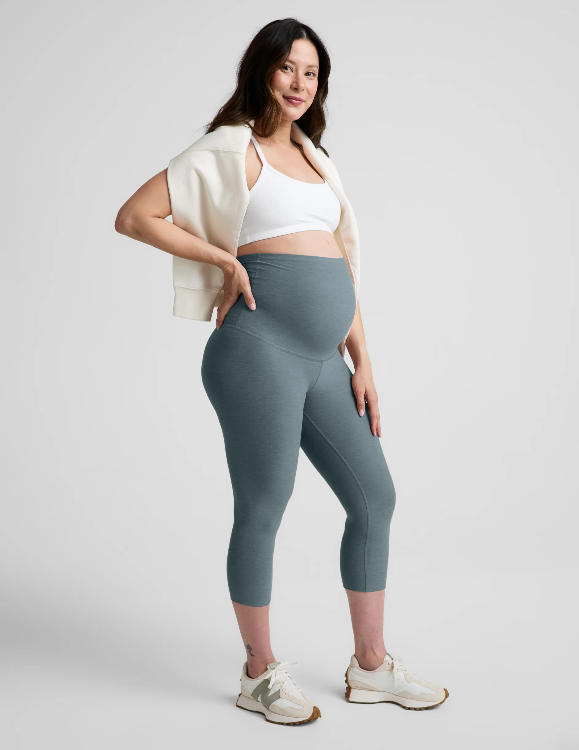 Spacedye™ Love The Bump Maternity 20.5" Capri Legging