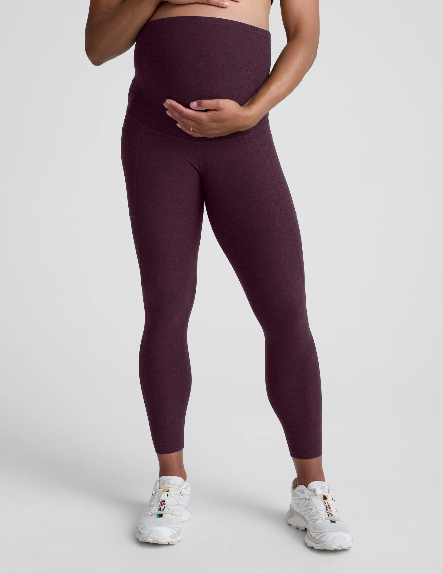 Spacedye™ Love the Bump Maternity Pocket Midi Legging - Image 3