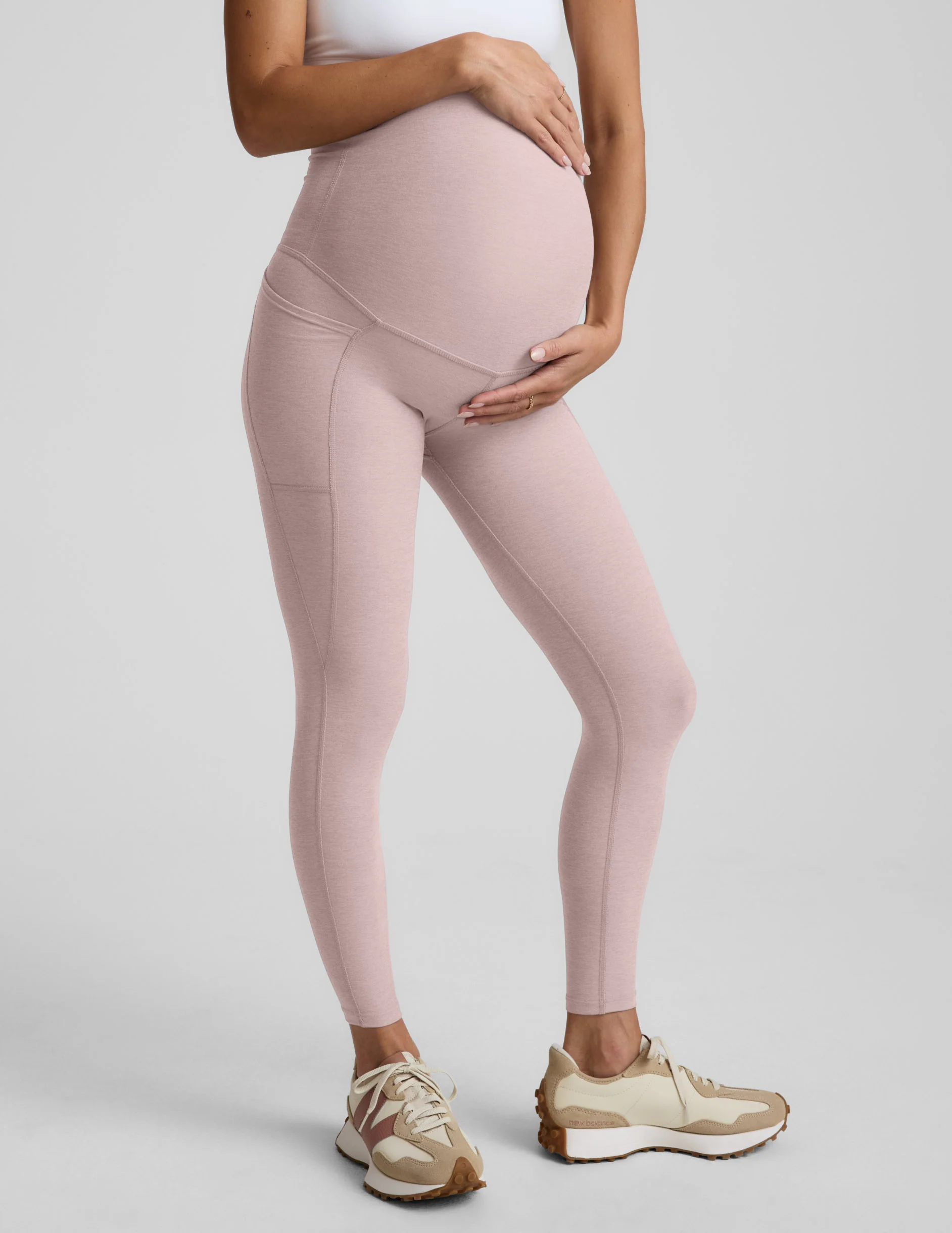 Spacedye™ Love the Bump Maternity Pocket Midi Legging - Image 3