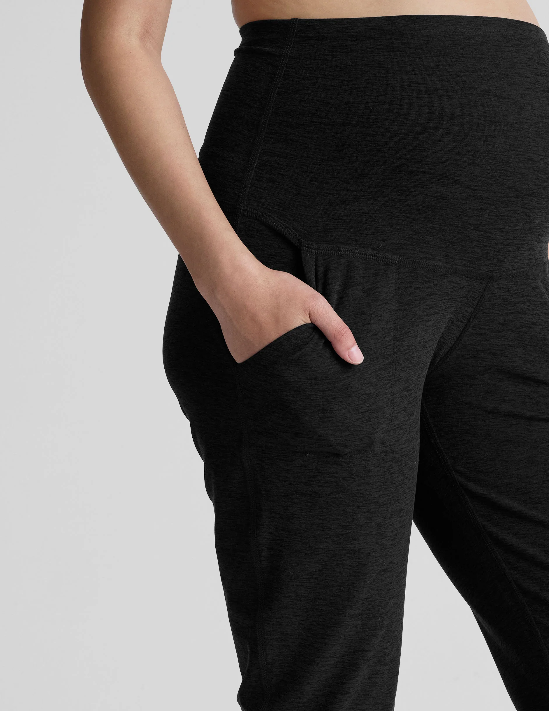 Spacedye™ Beyond the Bump Maternity Midi Jogger - Image 4
