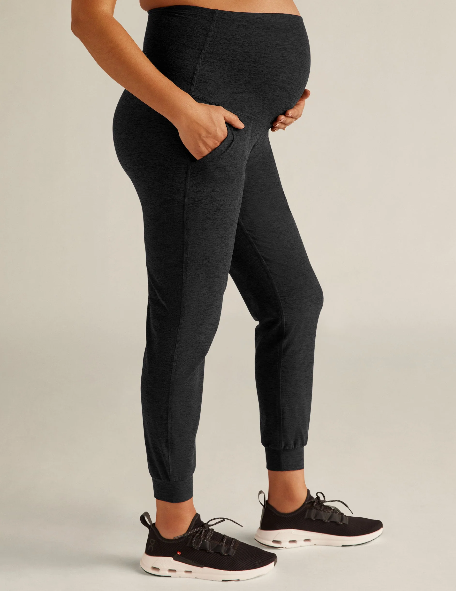 Spacedye™ Beyond the Bump Maternity Midi Jogger - Image 6