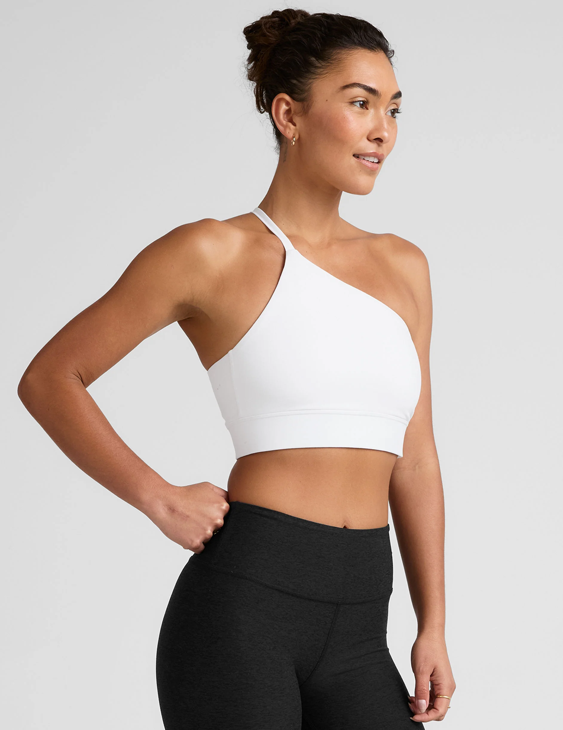 Spacedye™ One Shoulder Long Line Bra - Image 2