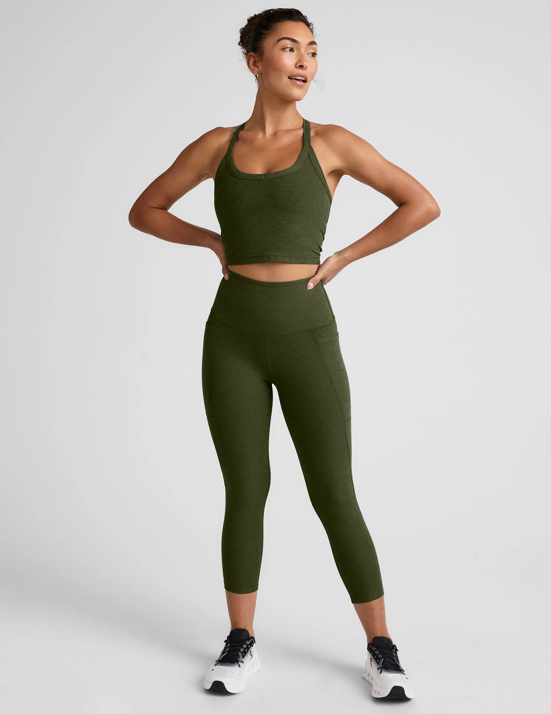 Spacedye™ Out Of Pocket High Waisted Capri Legging