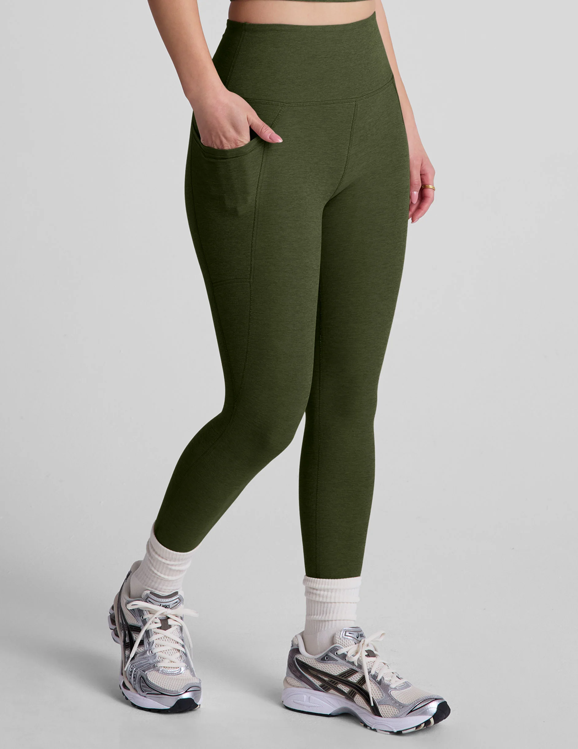 Spacedye™ Out Of Pocket High Waisted Capri Legging - Image 2