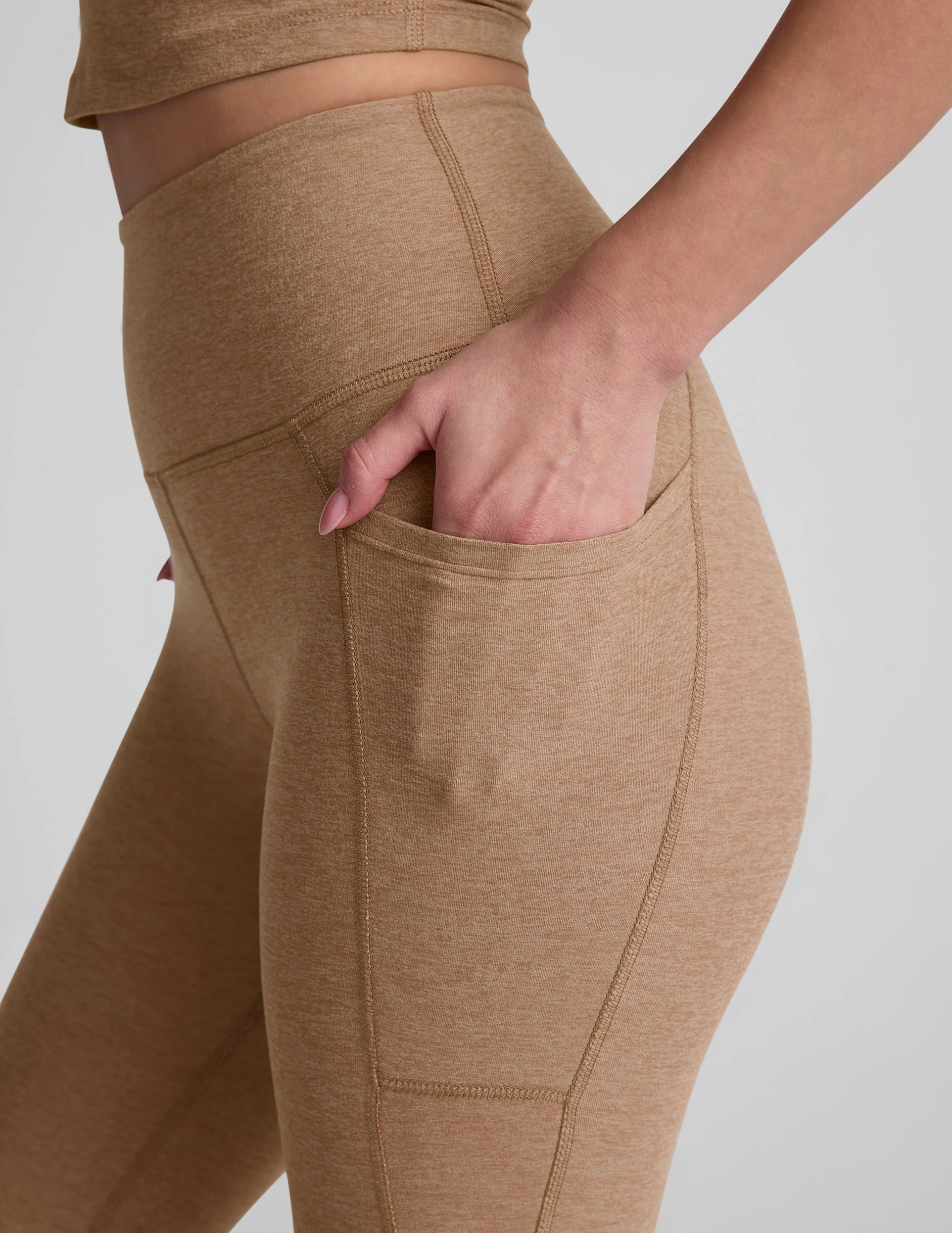 Spacedye™ Out Of Pocket High Waisted Capri Legging - Image 2