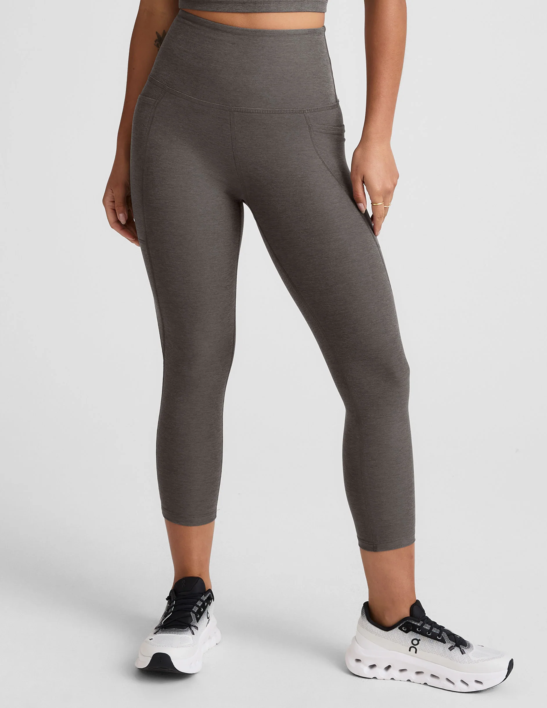 Spacedye™ Out Of Pocket High Waisted Capri Legging - Image 3