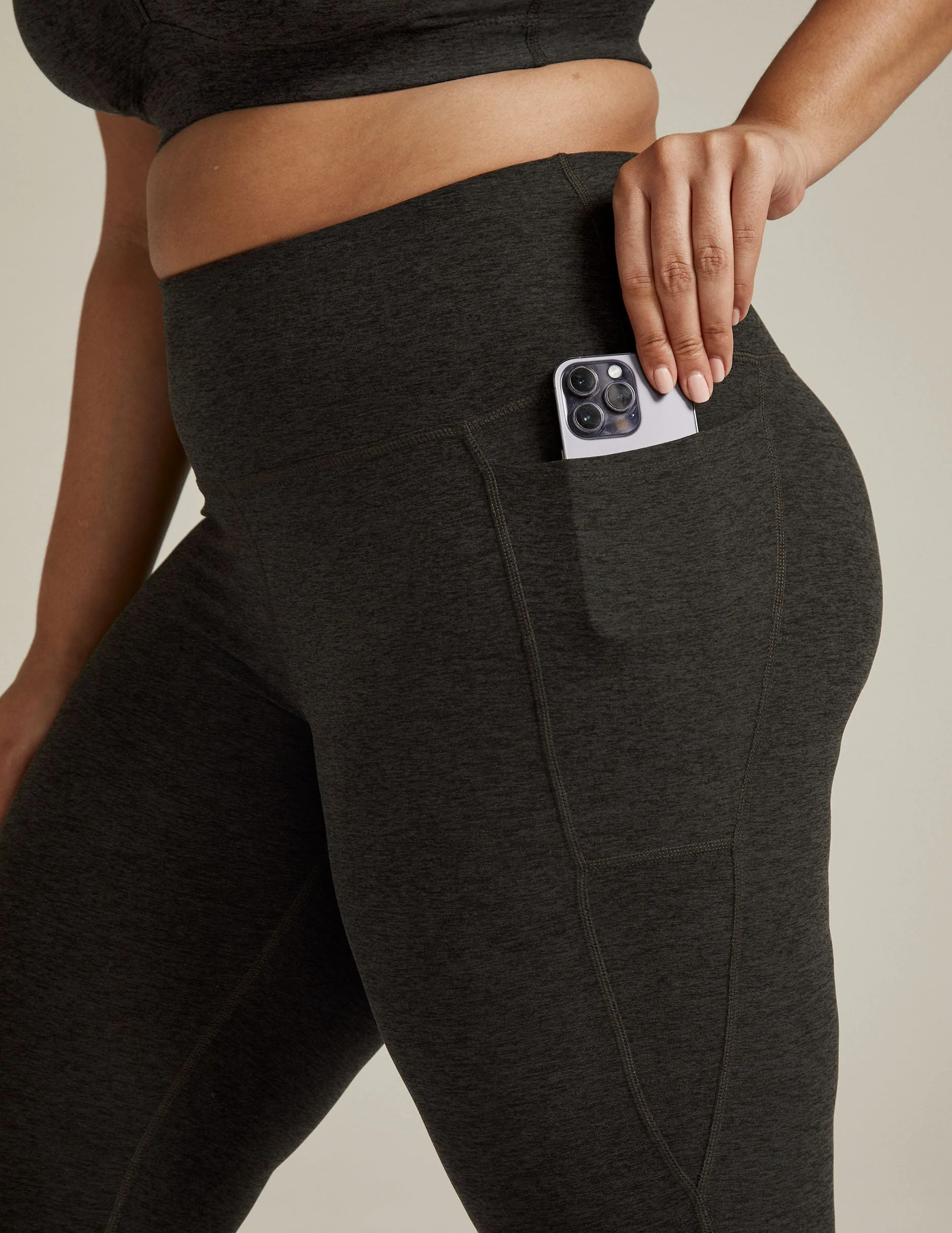 Spacedye™ Out Of Pocket High Waisted Capri Legging - Image 11