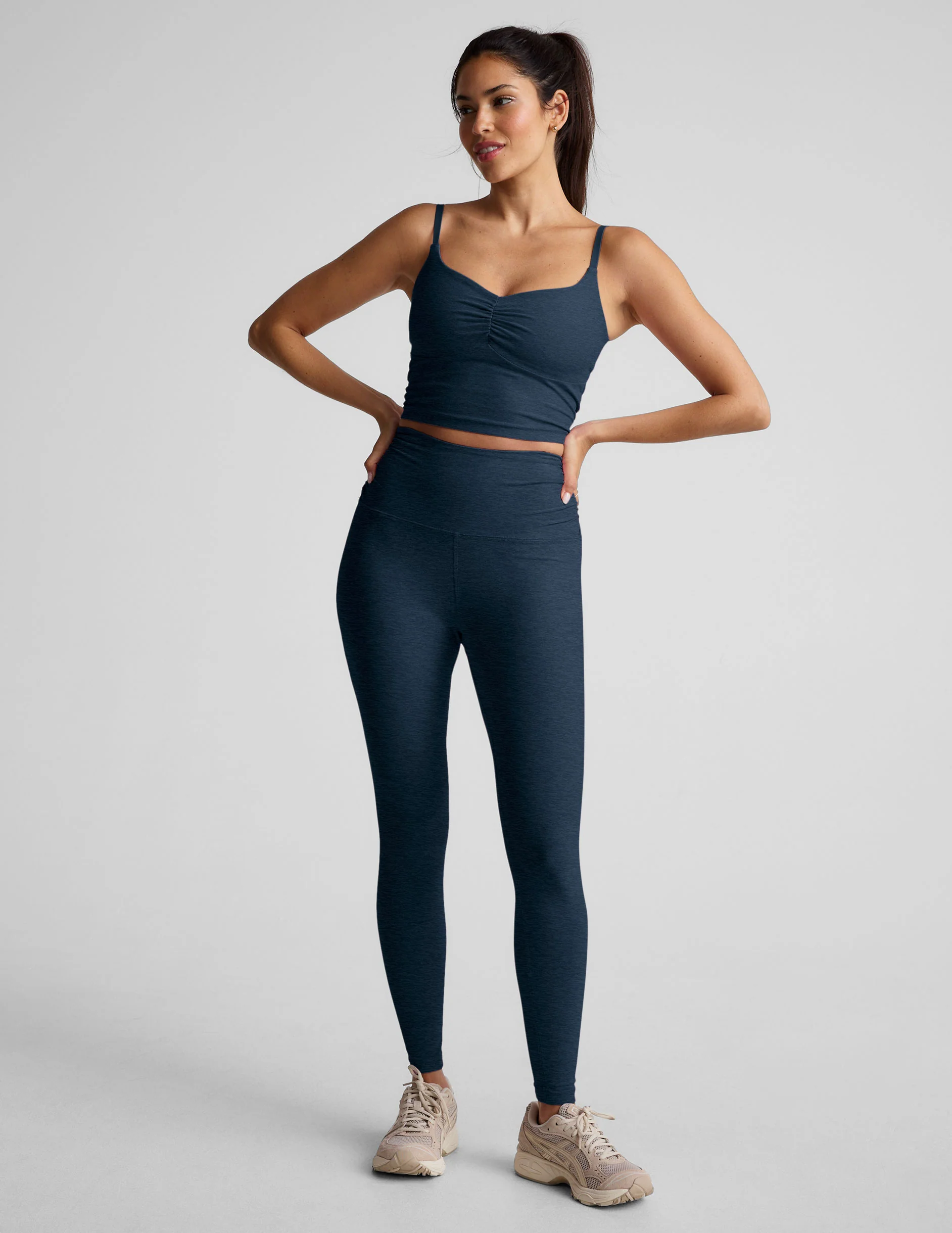 Spacedye™ Raise The Barre Shirred Legging
