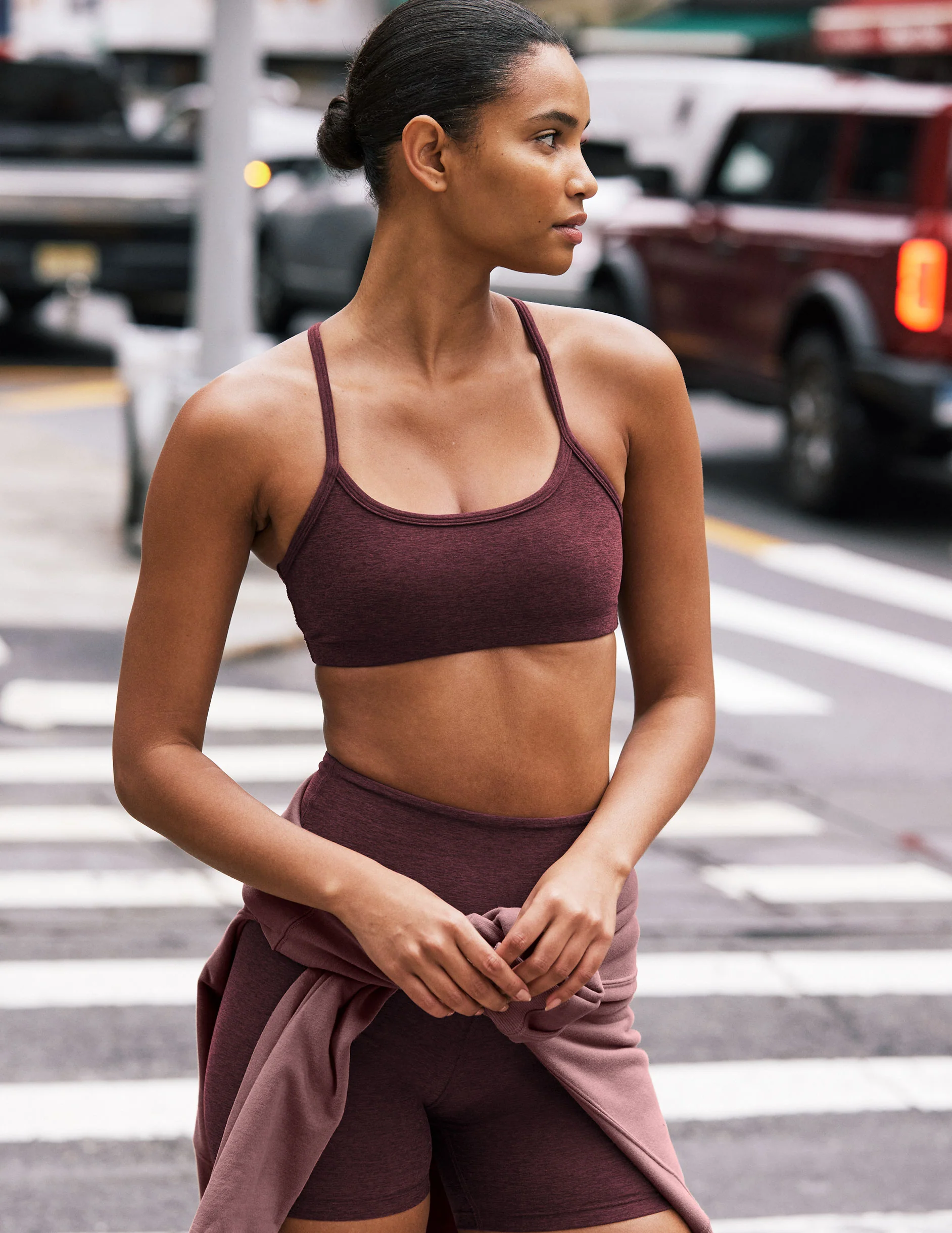 Spacedye™ Slim Racerback Bra