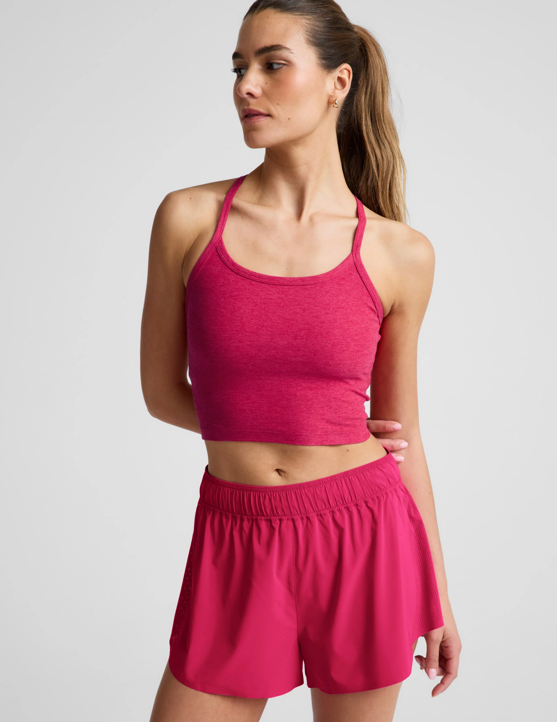Spacedye™ Slim Racerback Cropped Tank - Image 3