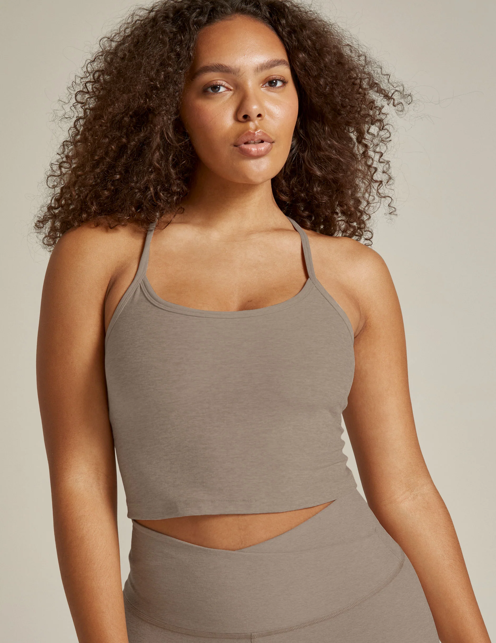 Spacedye™ Slim Racerback Cropped Tank - Image 5