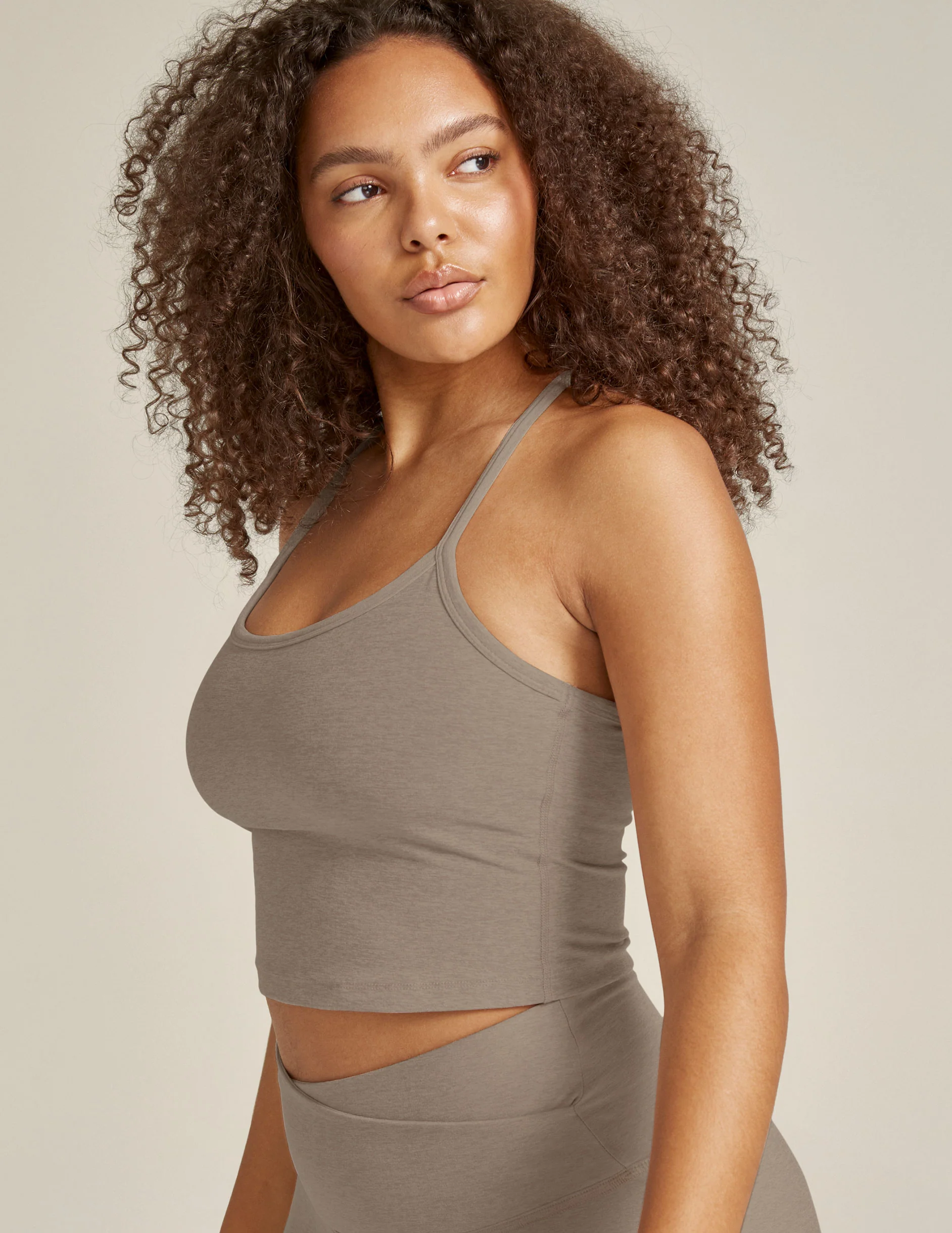 Spacedye™ Slim Racerback Cropped Tank - Image 6