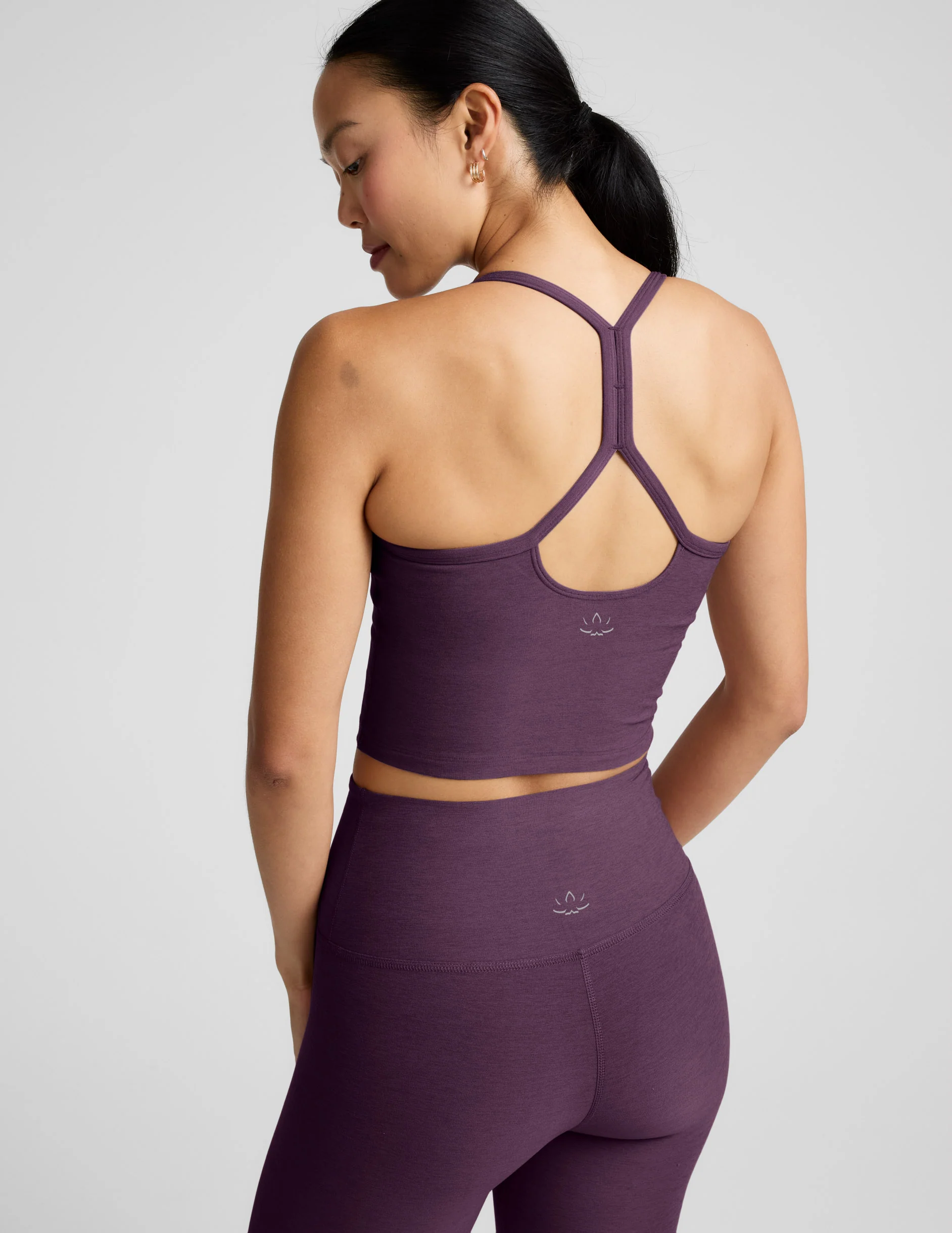 Spacedye™ Slim Racerback Cropped Tank - Image 3