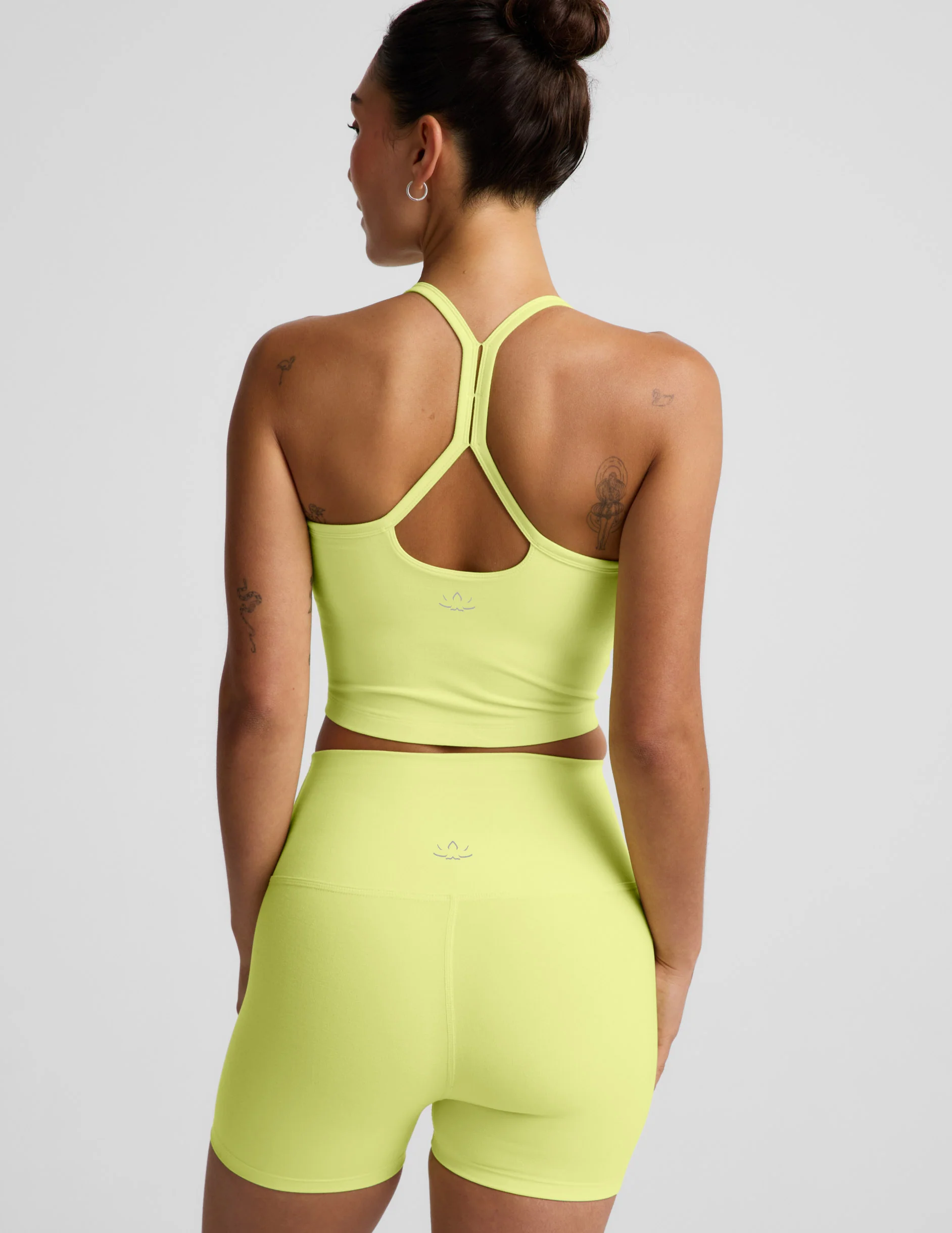 Spacedye™ Slim Racerback Cropped Tank - Image 2