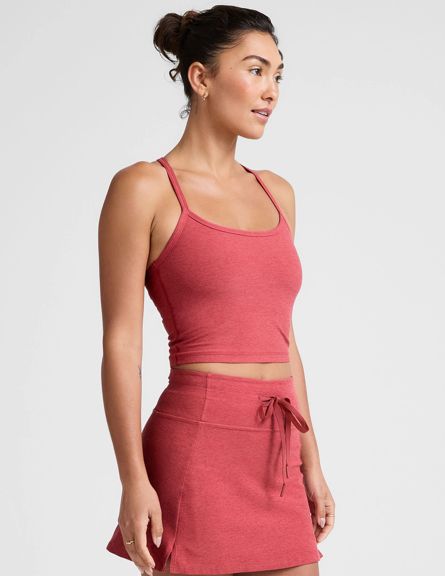 Spacedye™ Slim Racerback Cropped Tank - Image 2