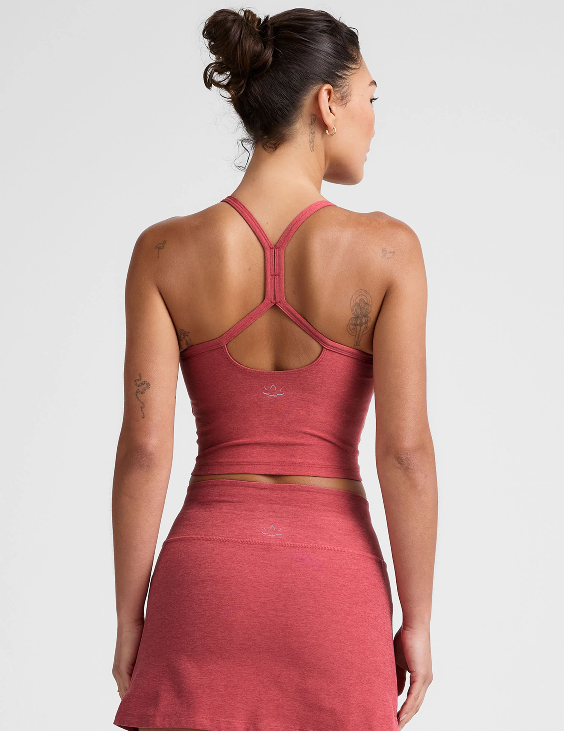Spacedye™ Slim Racerback Cropped Tank - Image 3