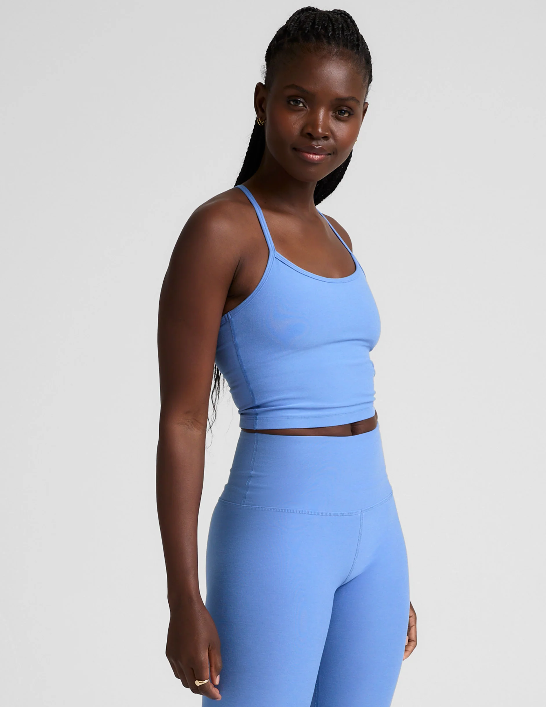 Spacedye™ Slim Racerback Cropped Tank - Image 3