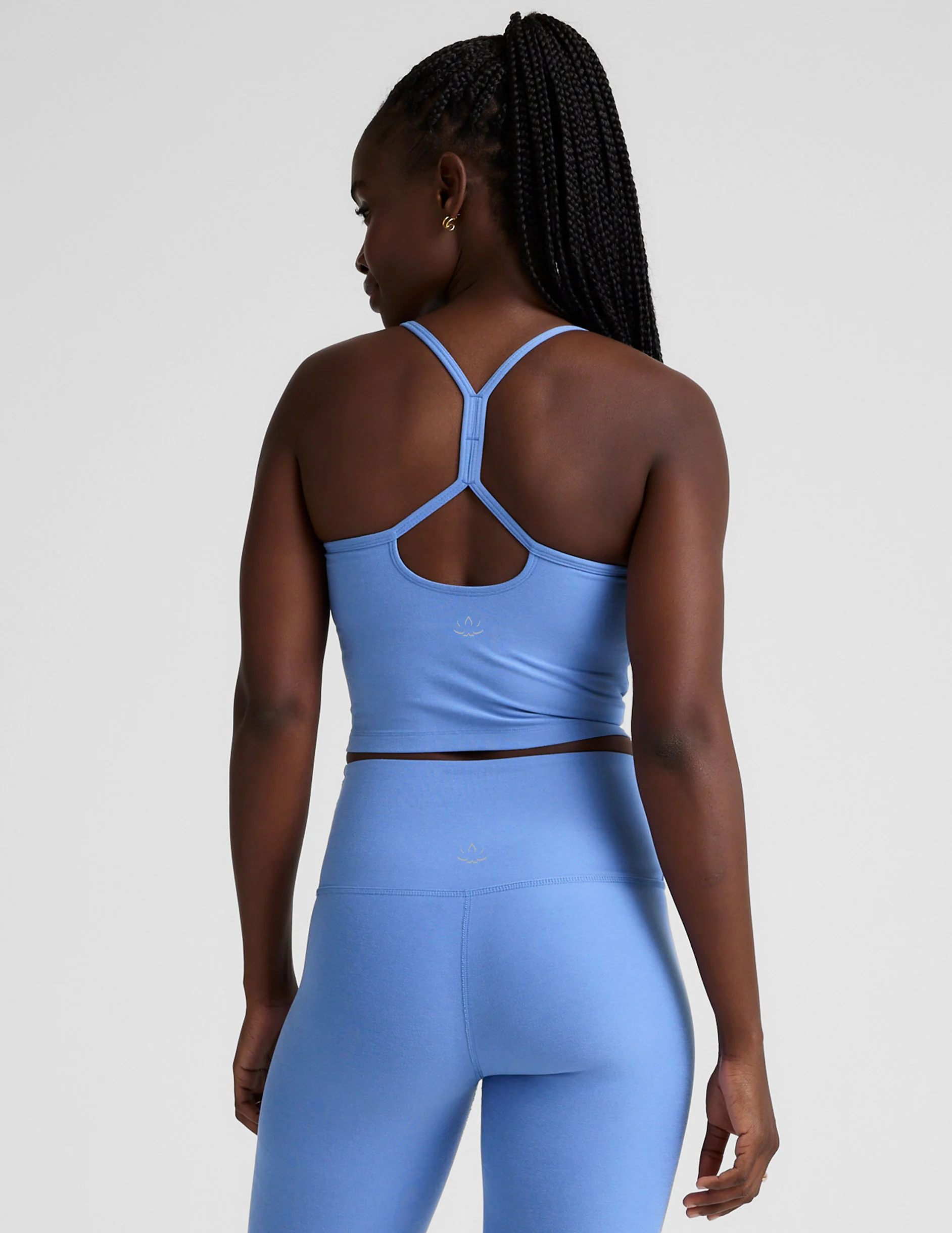 Spacedye™ Slim Racerback Cropped Tank - Image 4