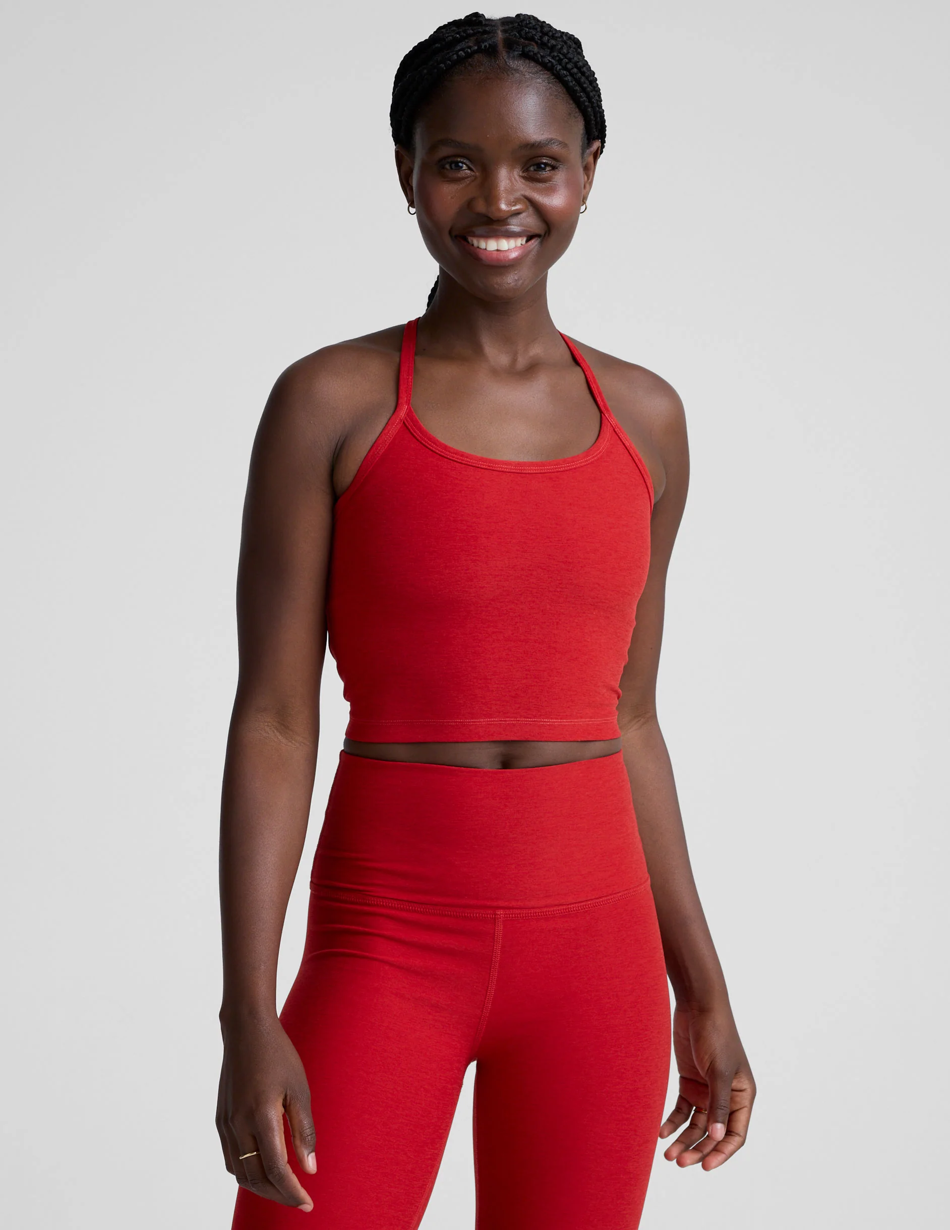 Spacedye™ Slim Racerback Cropped Tank - Image 3