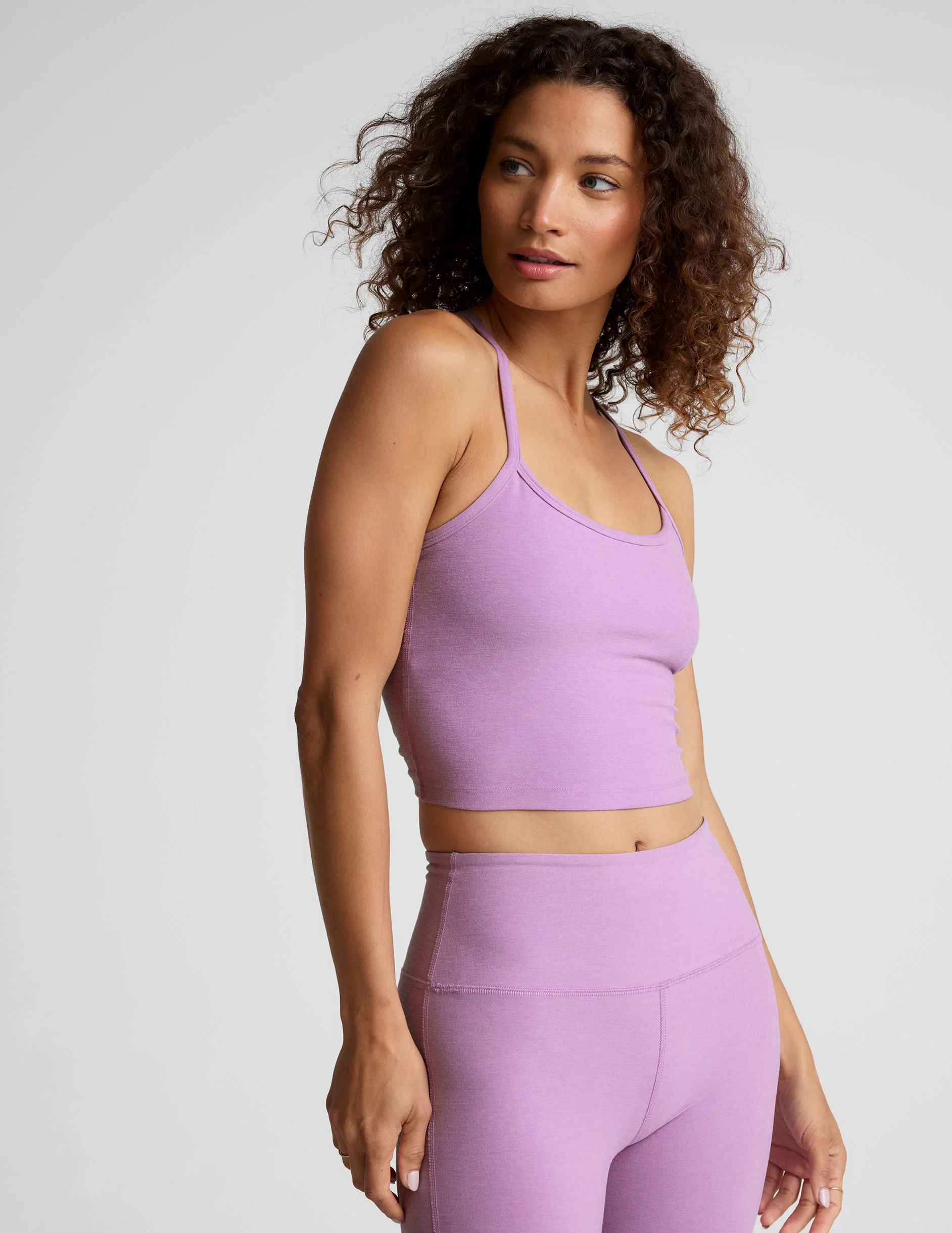 Spacedye™ Slim Racerback Cropped Tank - Image 3