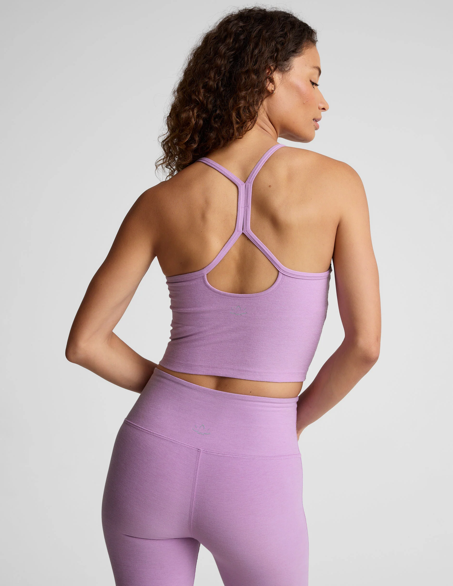 Spacedye™ Slim Racerback Cropped Tank - Image 4