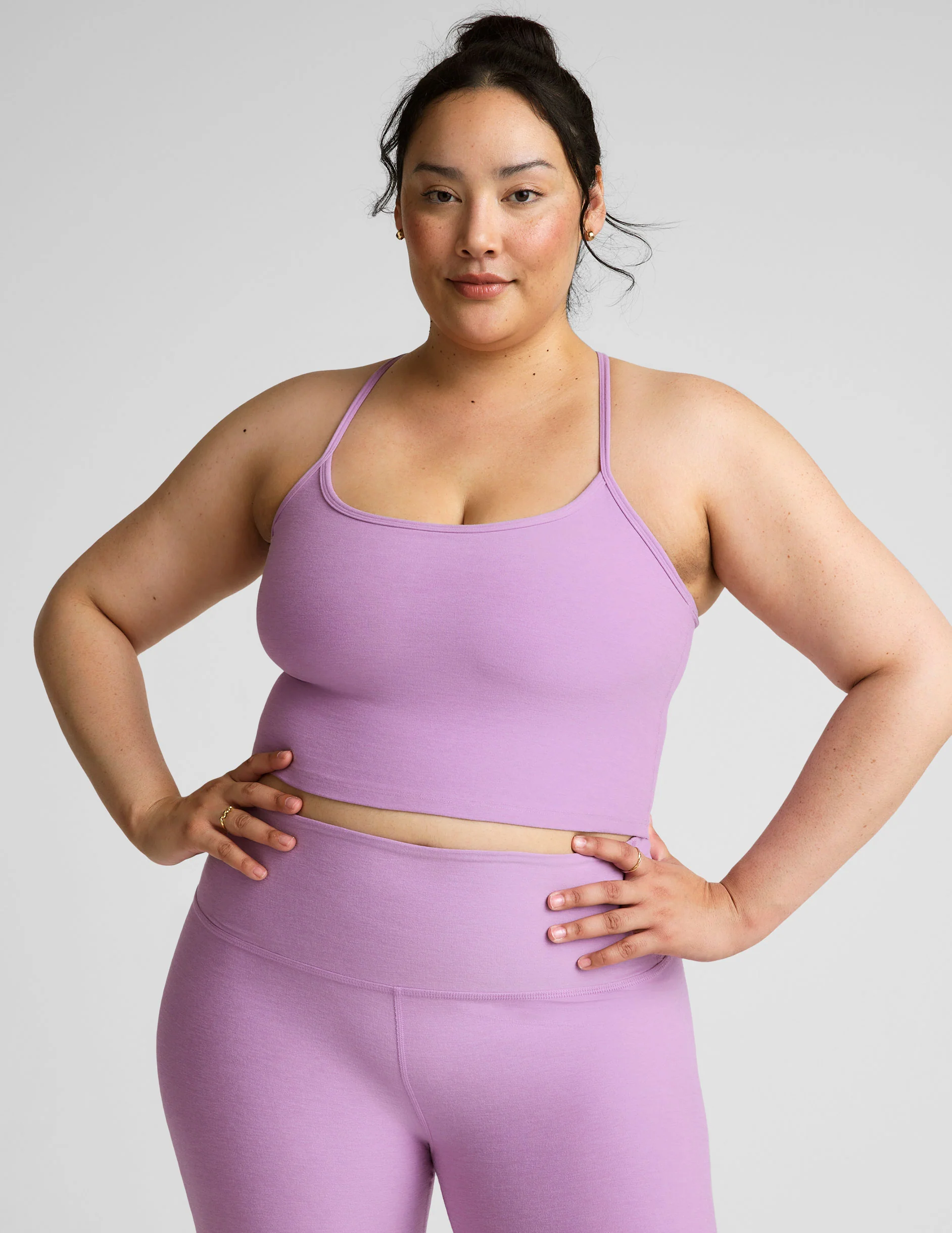 Spacedye™ Slim Racerback Cropped Tank - Image 6