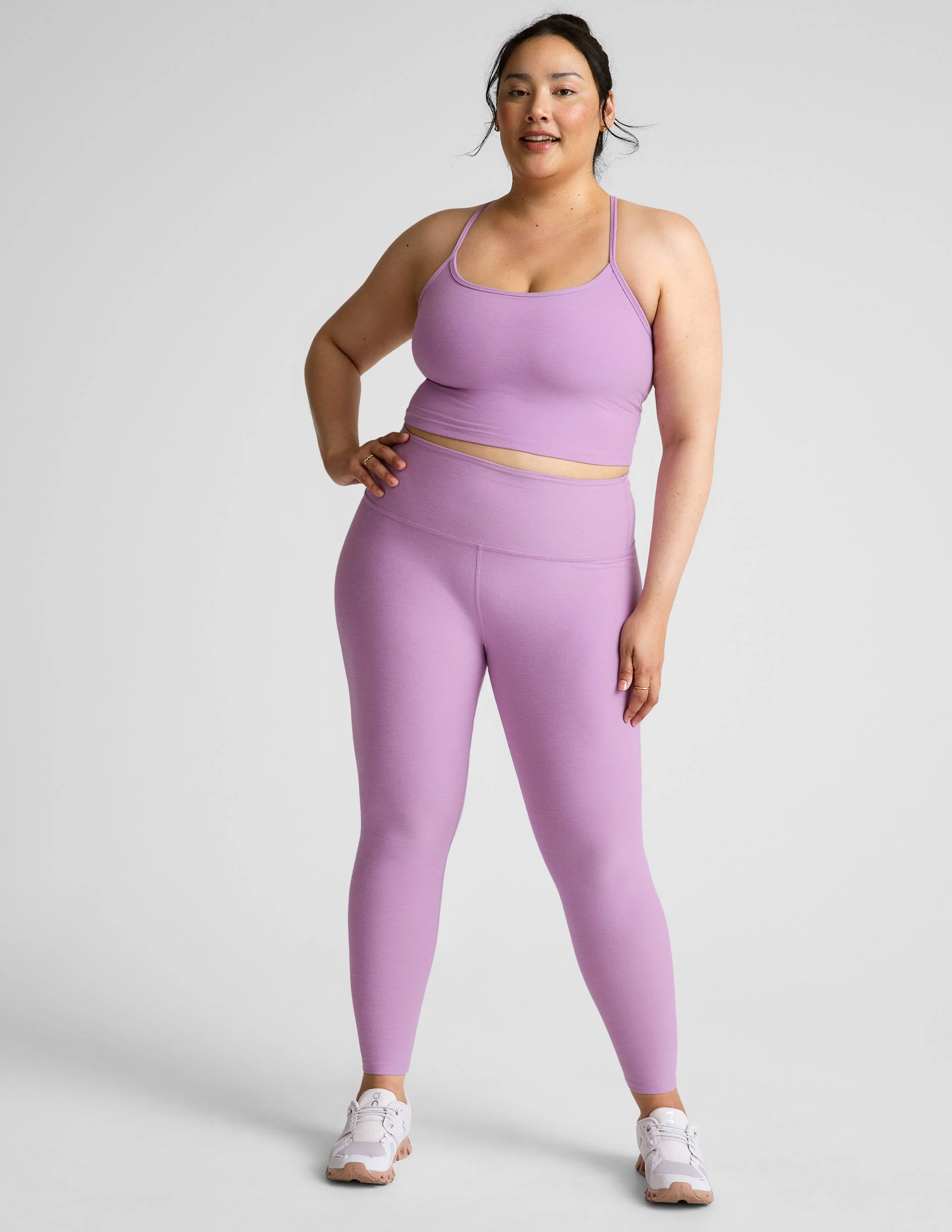 Spacedye™ Slim Racerback Cropped Tank - Image 9