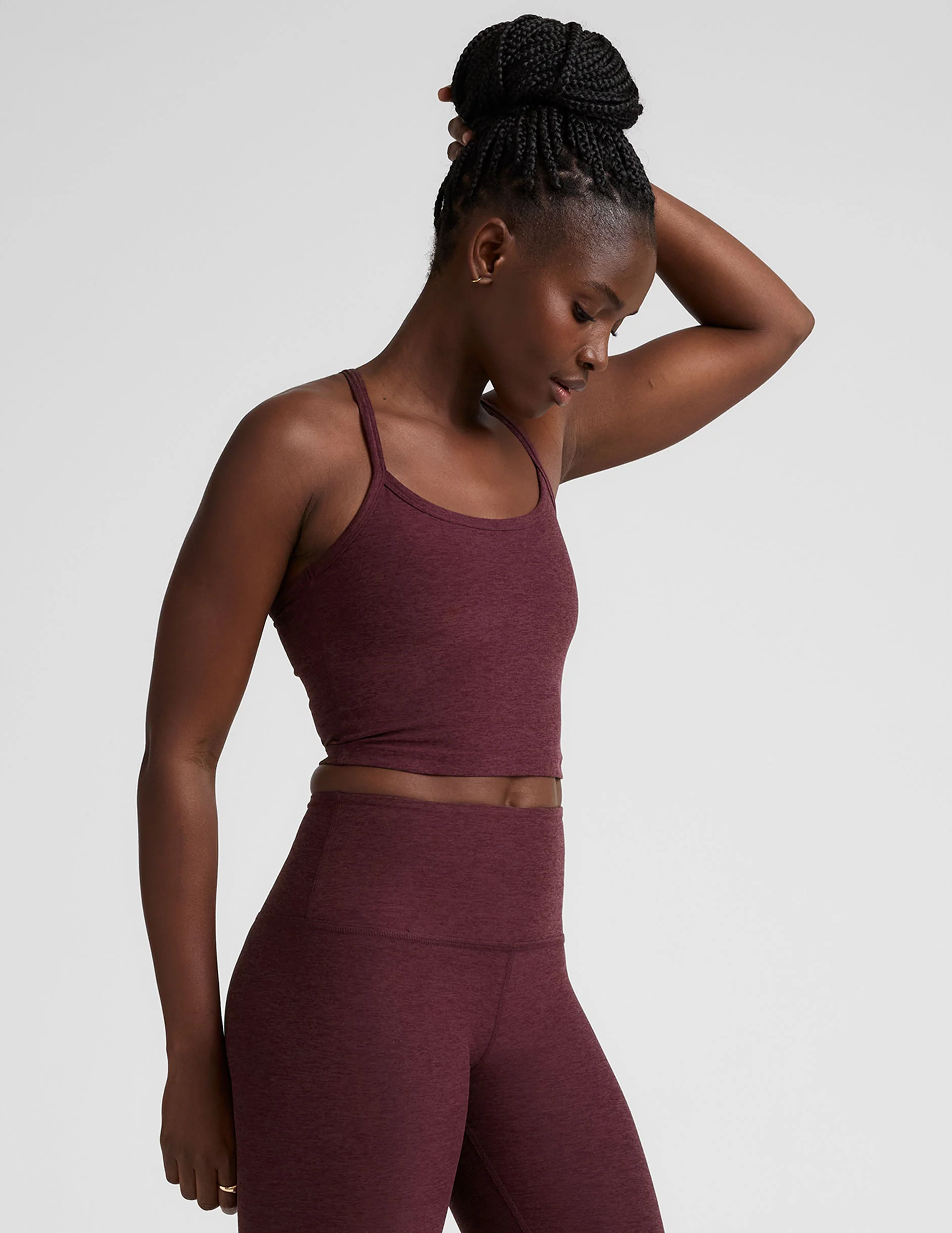 Spacedye™ Slim Racerback Cropped Tank - Image 6