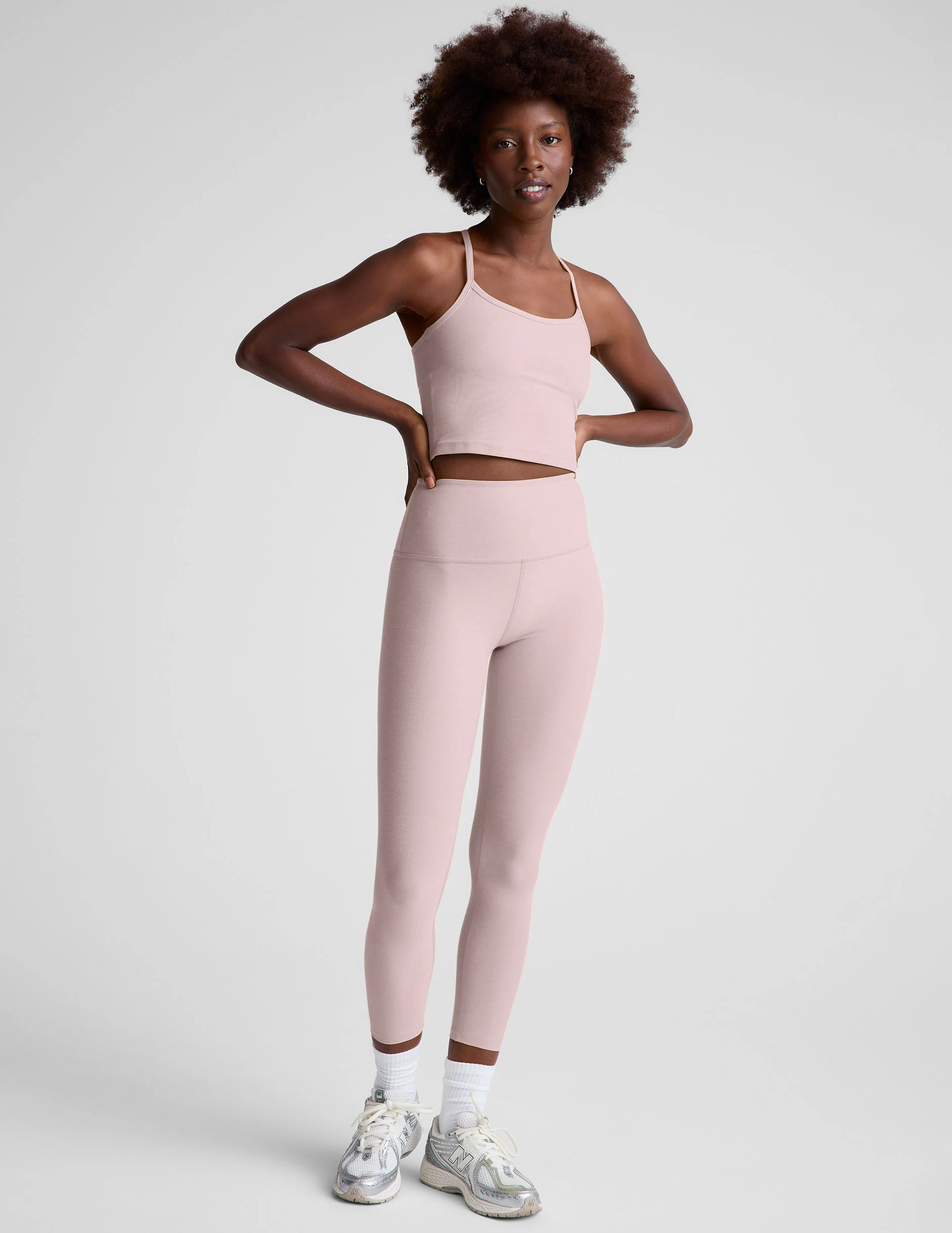 Spacedye™ Slim Racerback Cropped Tank - Image 4