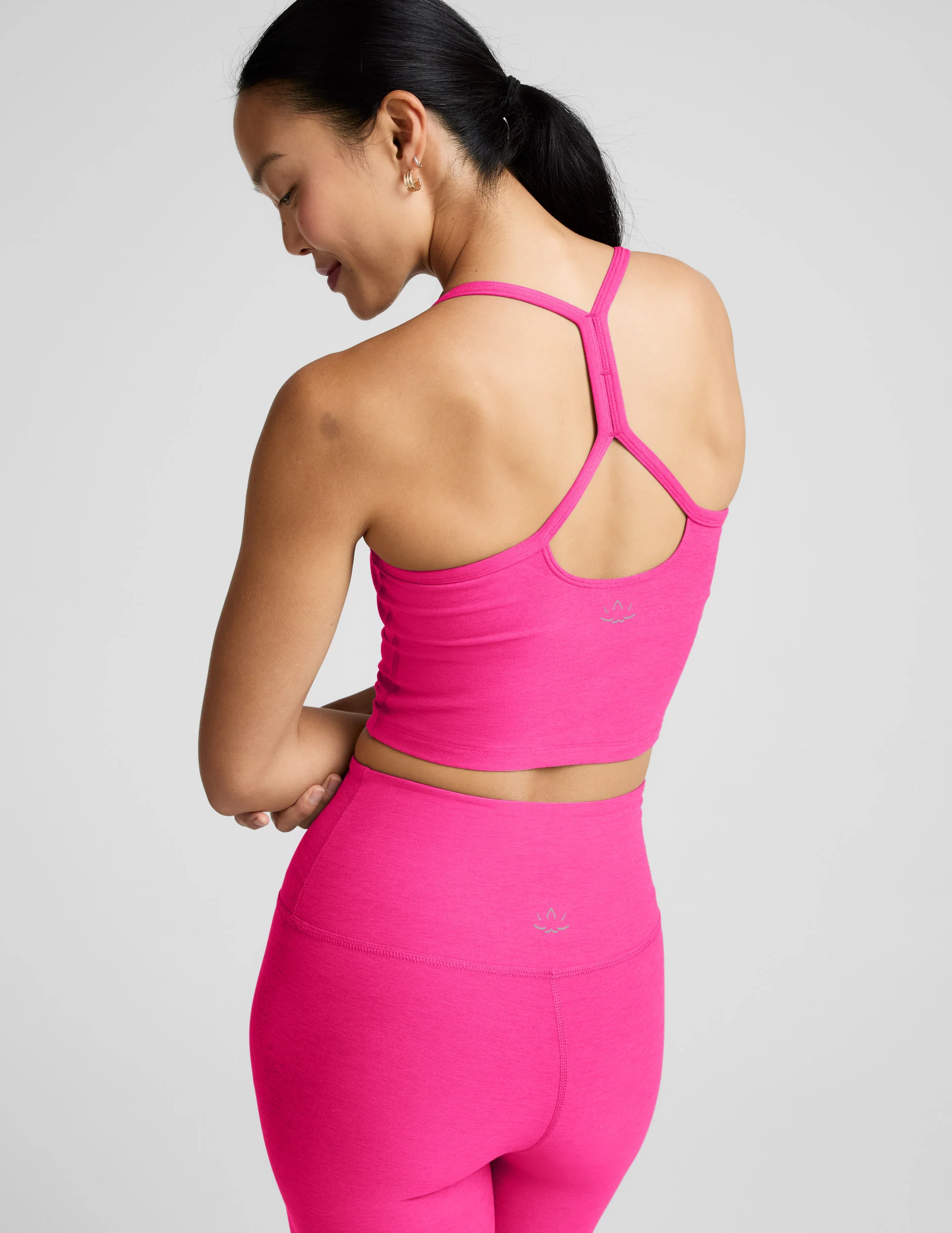 Spacedye™ Slim Racerback Cropped Tank - Image 3