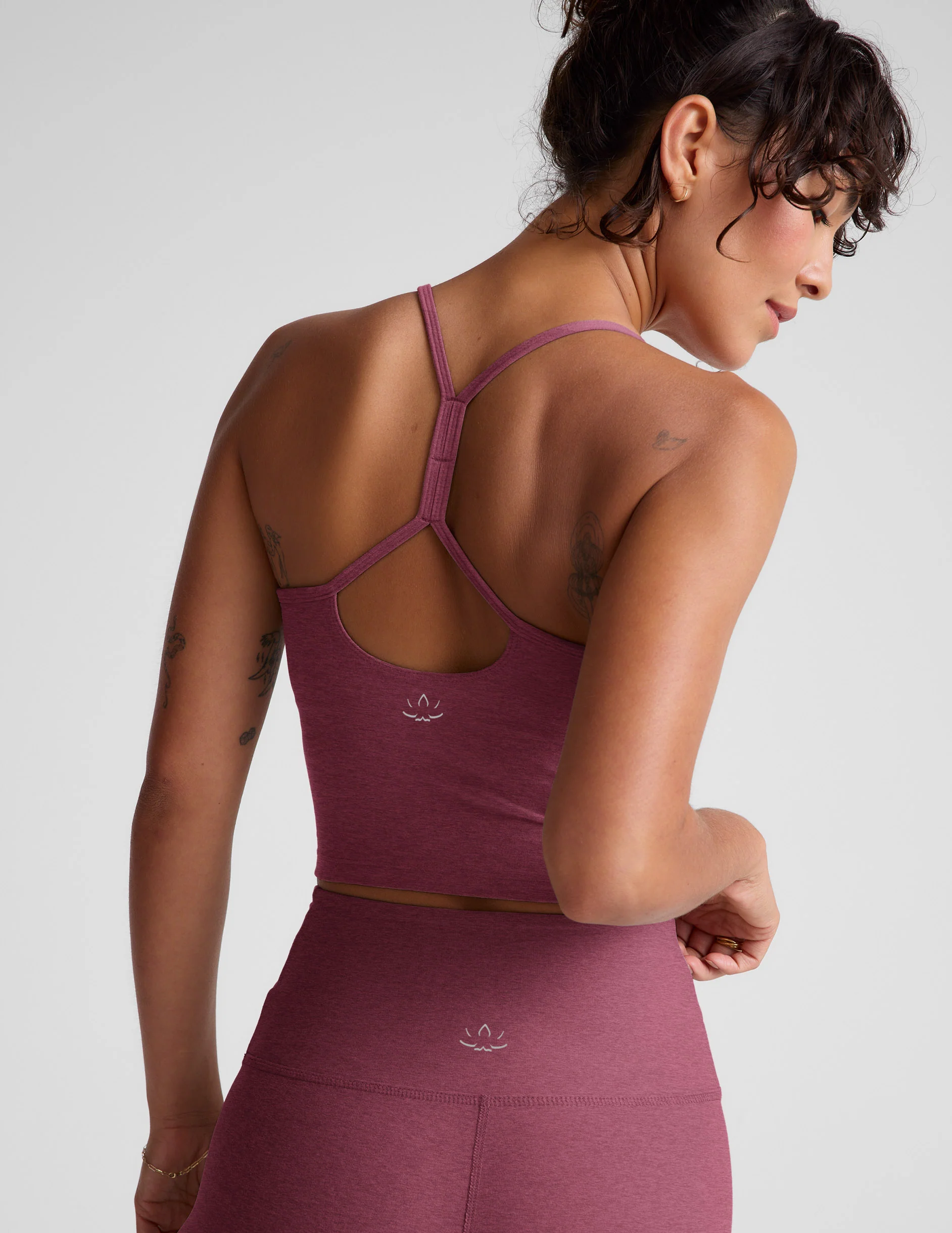 Spacedye™ Slim Racerback Cropped Tank - Image 3