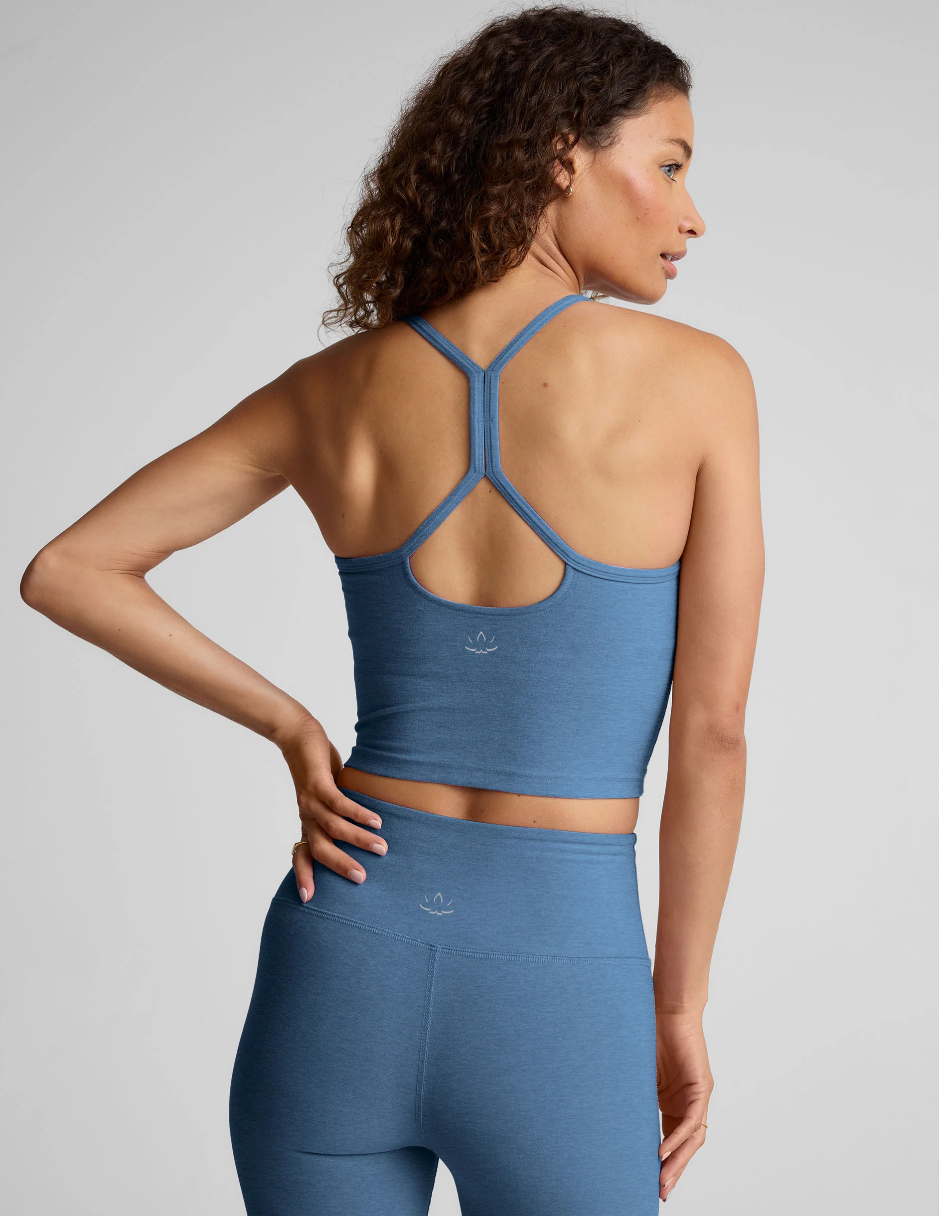 Spacedye™ Slim Racerback Cropped Tank - Image 3