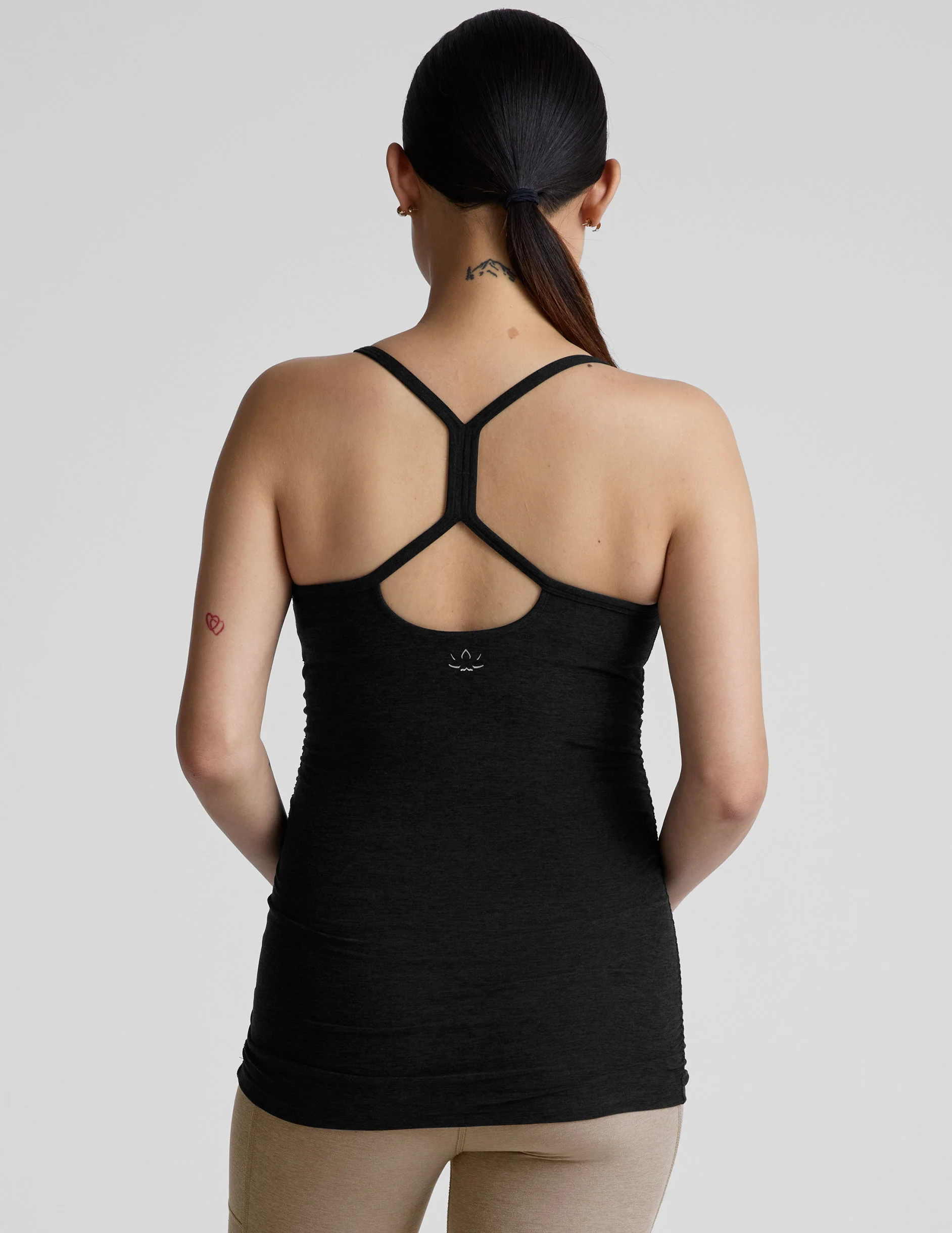 Spacedye™ Keep Your Cool Maternity Slim Racerback Tank - Image 4