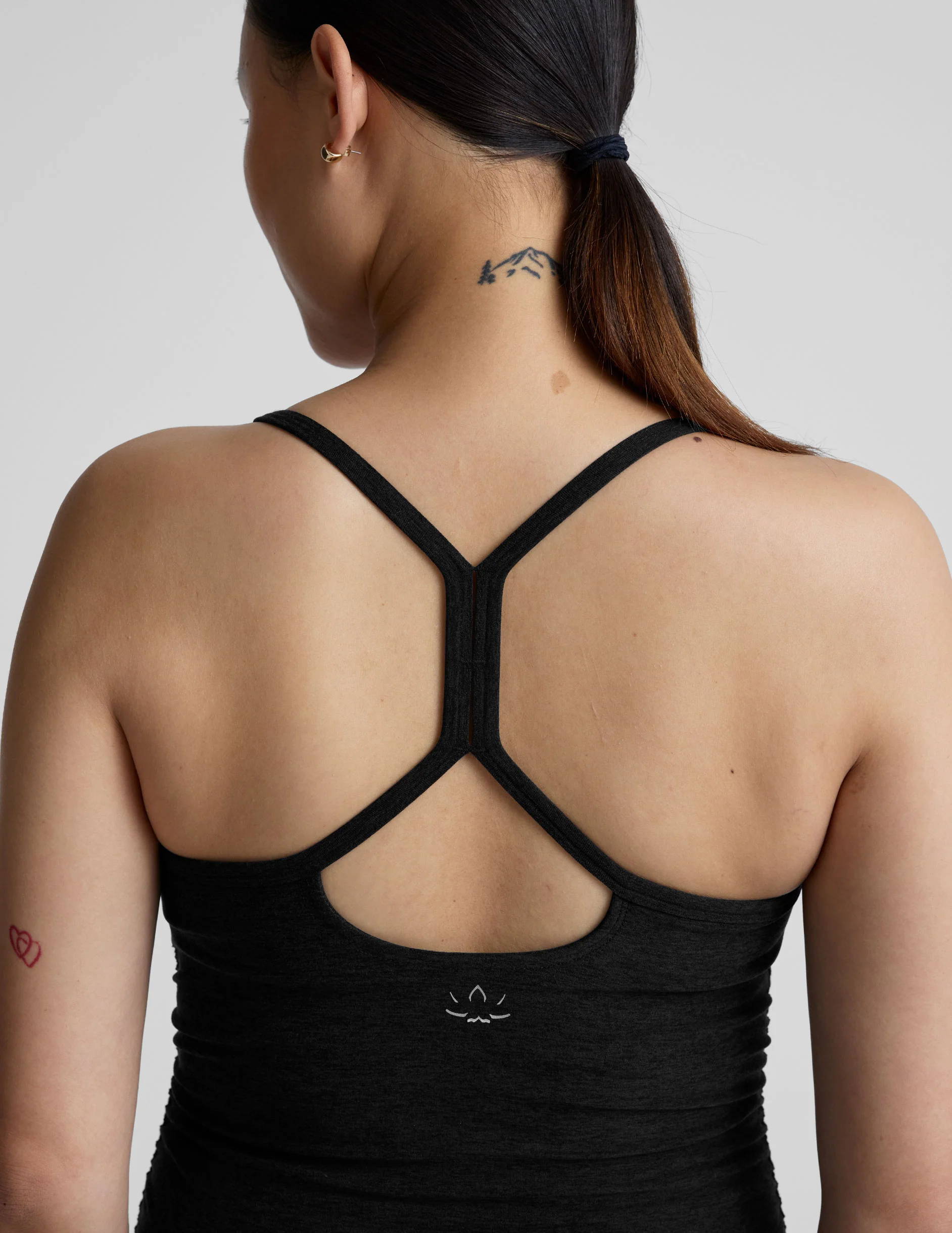 Spacedye™ Keep Your Cool Maternity Slim Racerback Tank - Image 6