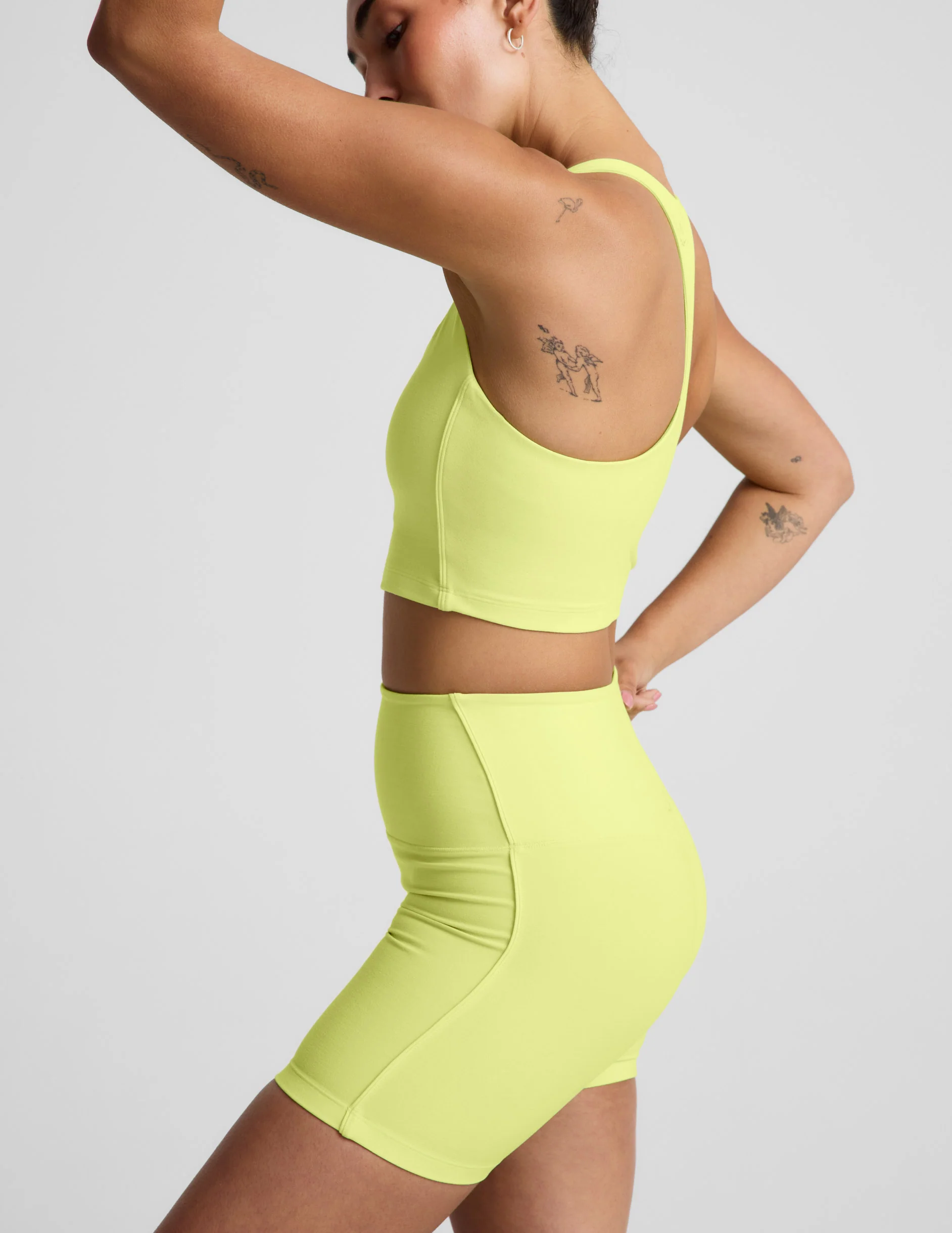 Spacedye™ Streamline Racerback Cropped Tank - Image 4