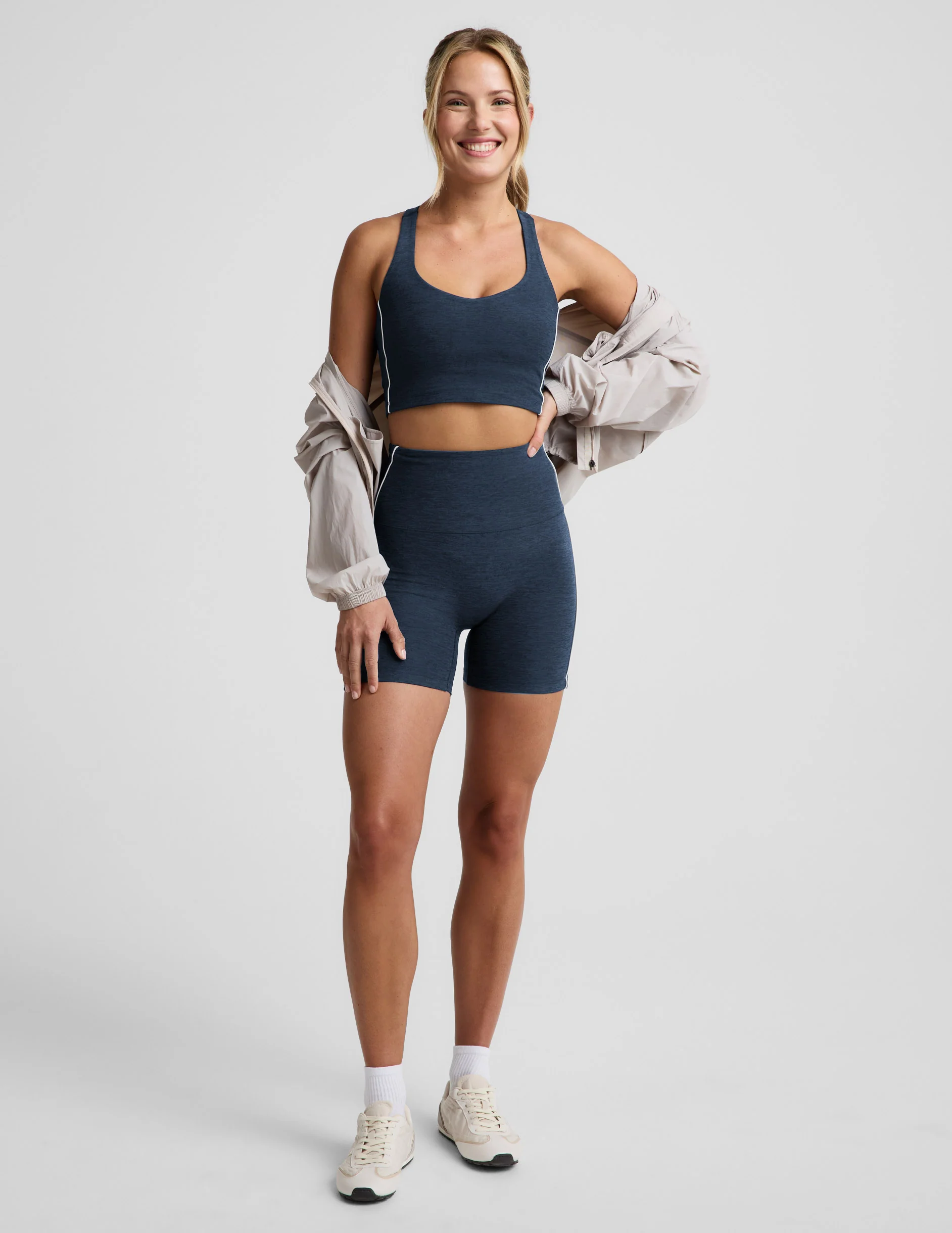 Spacedye™ Streamline Racerback Cropped Tank - Image 4