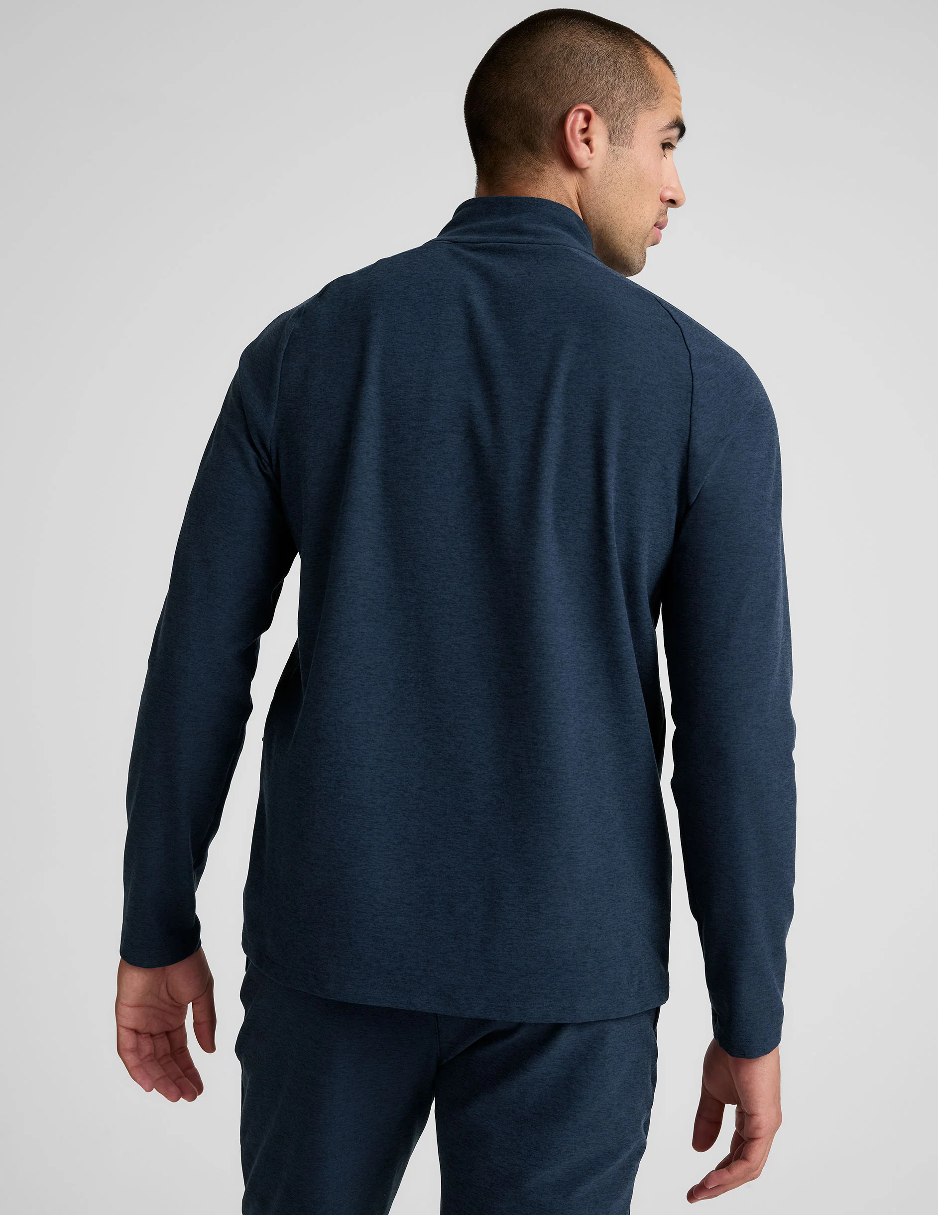 Spacedye™ Terrain Men's Quarter Zip Pullover - Image 3