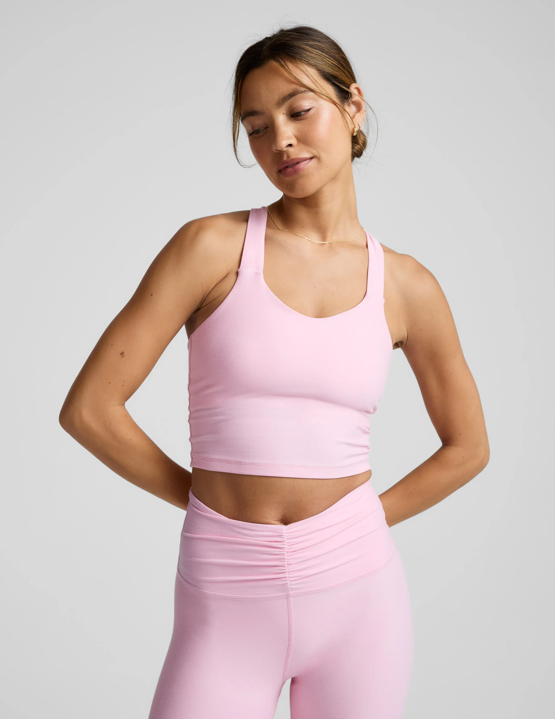 Spacedye™ Twist Through Cropped Tank - Image 3