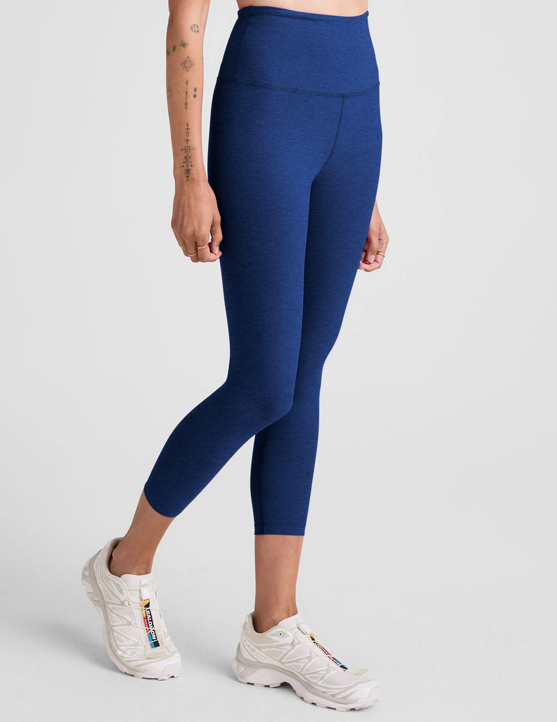 Spacedye™ Walk And Talk High Waisted Capri Legging - Image 3