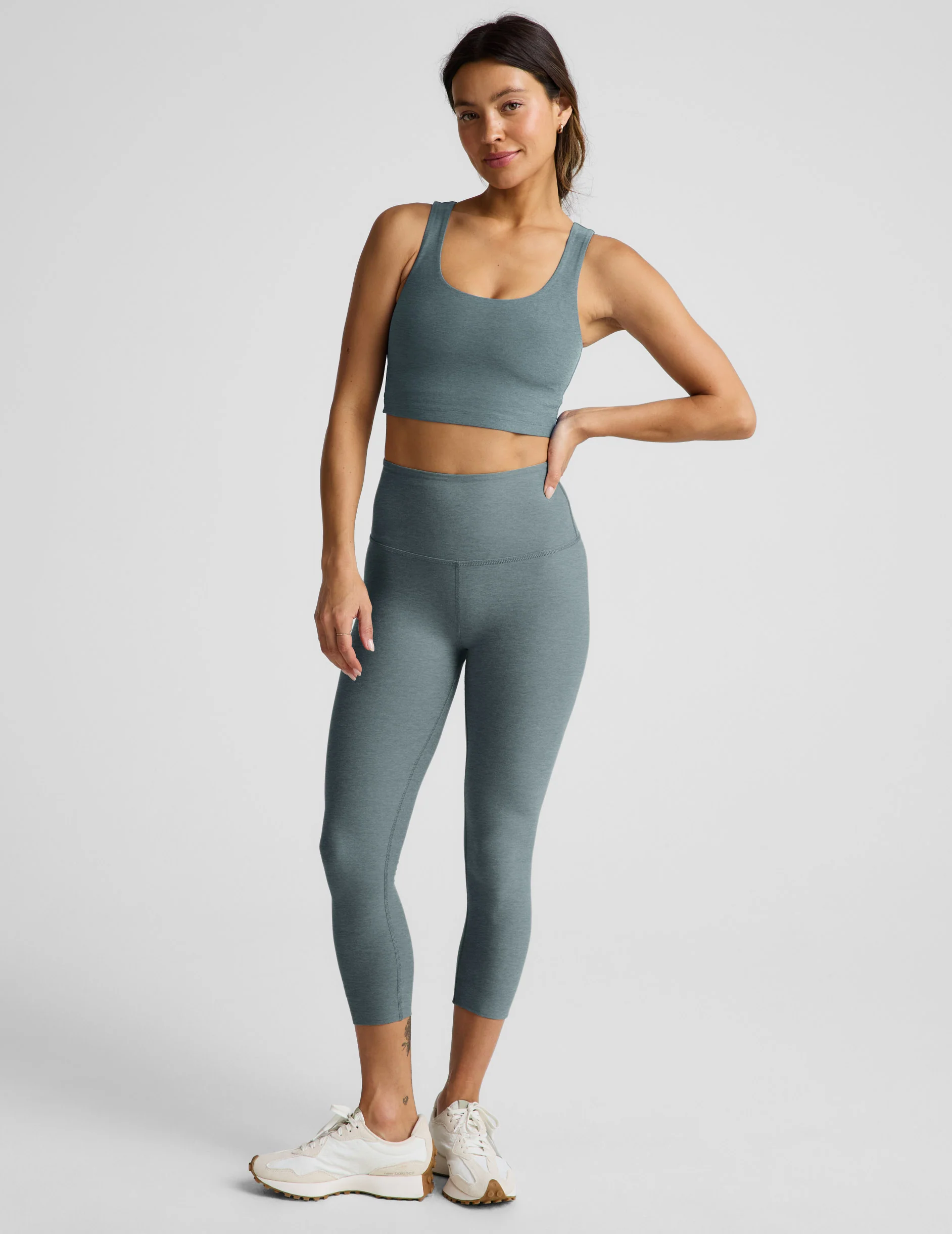 Spacedye™ Walk And Talk High Waisted 20.5" Capri Legging
