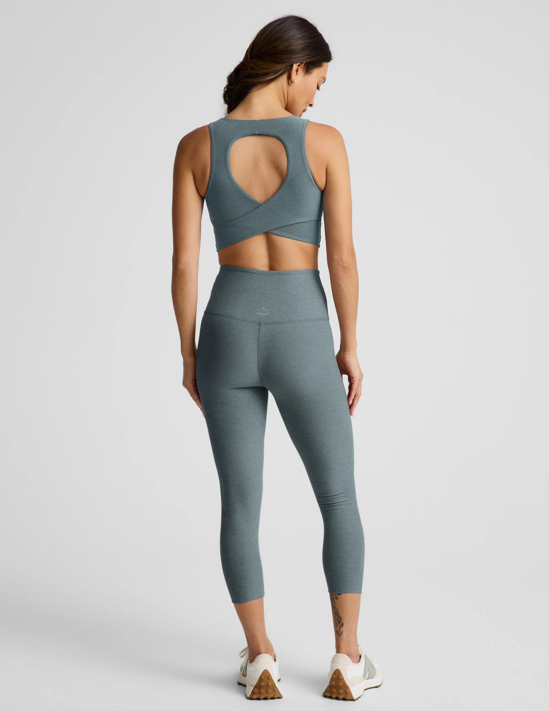 Spacedye™ Walk And Talk High Waisted 20.5" Capri Legging - Image 3