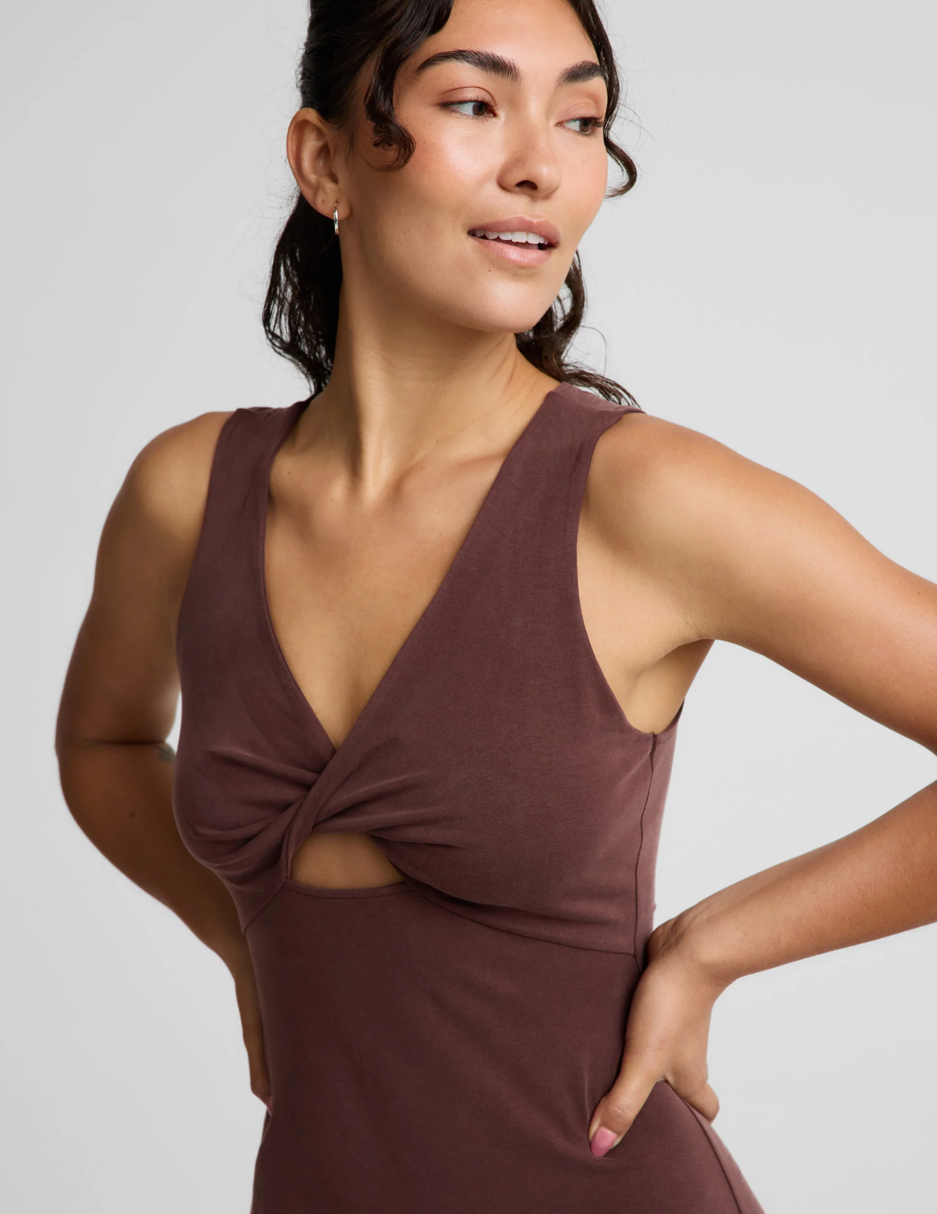 Twist Cutout Midi Dress - Image 4