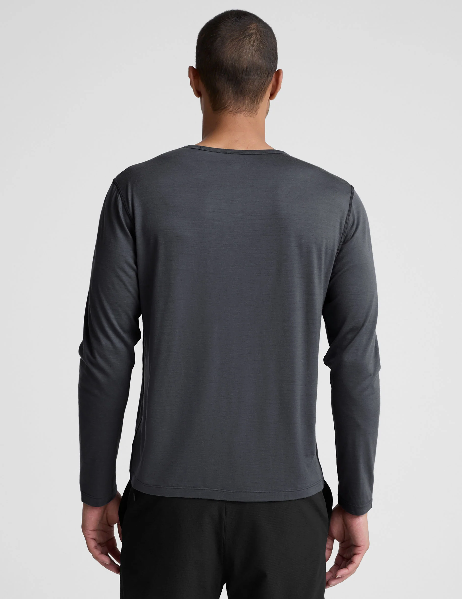 Merino Wool Men's Long Sleeve Crew - Image 4