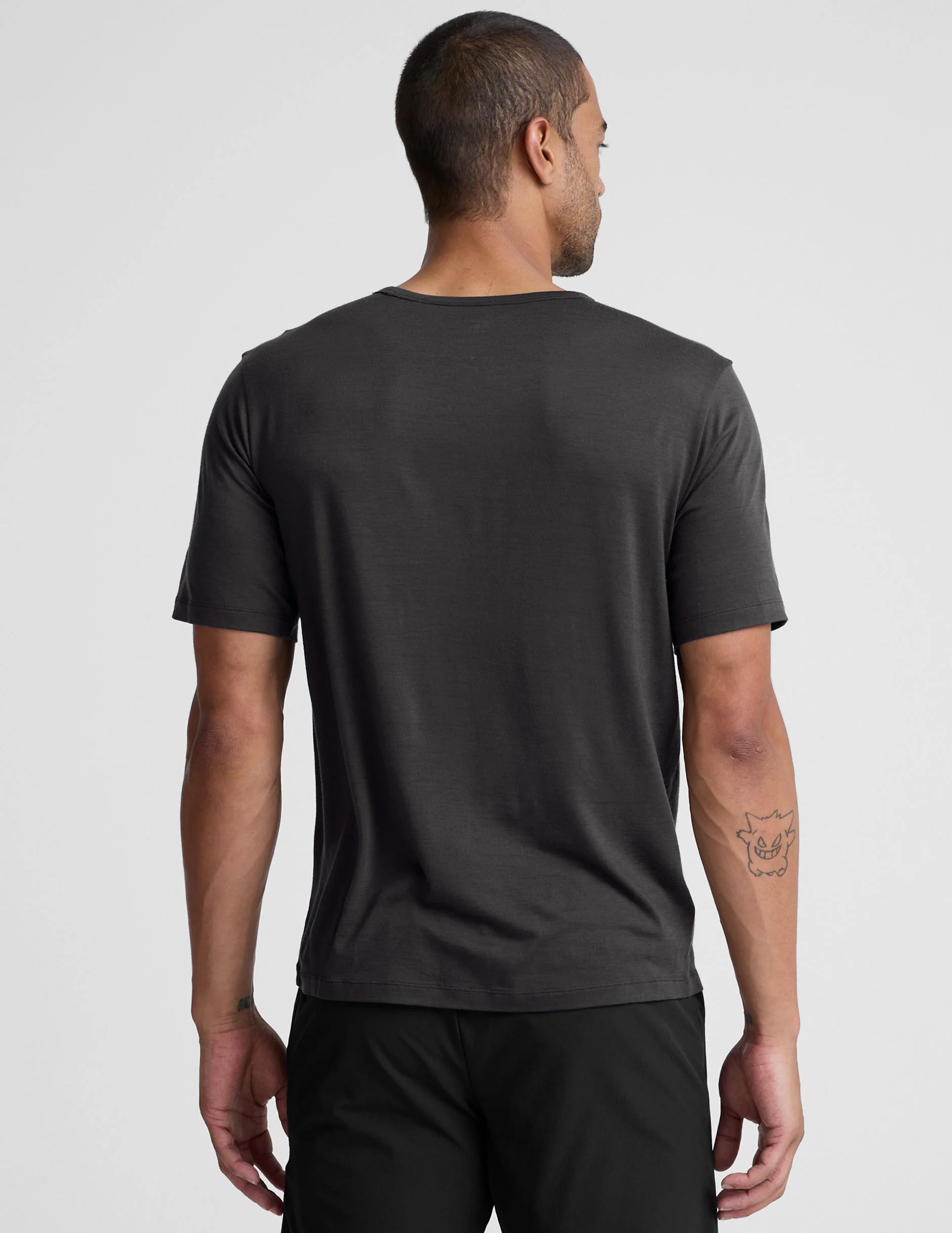 Merino Wool Men's Short Sleeve Crew - Image 3