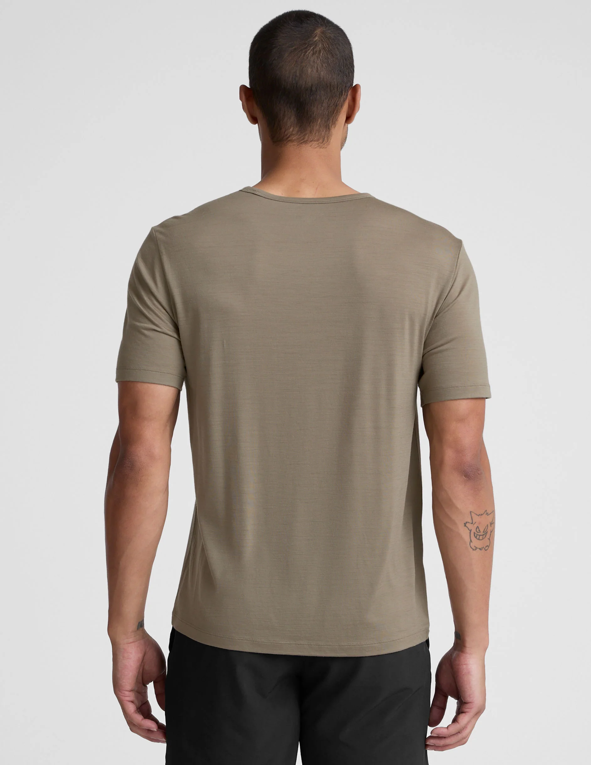 Merino Wool Men's Short Sleeve Crew - Image 3